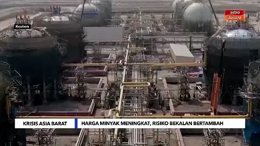 Harga minyak meningkat, risiko bekalan bertambah