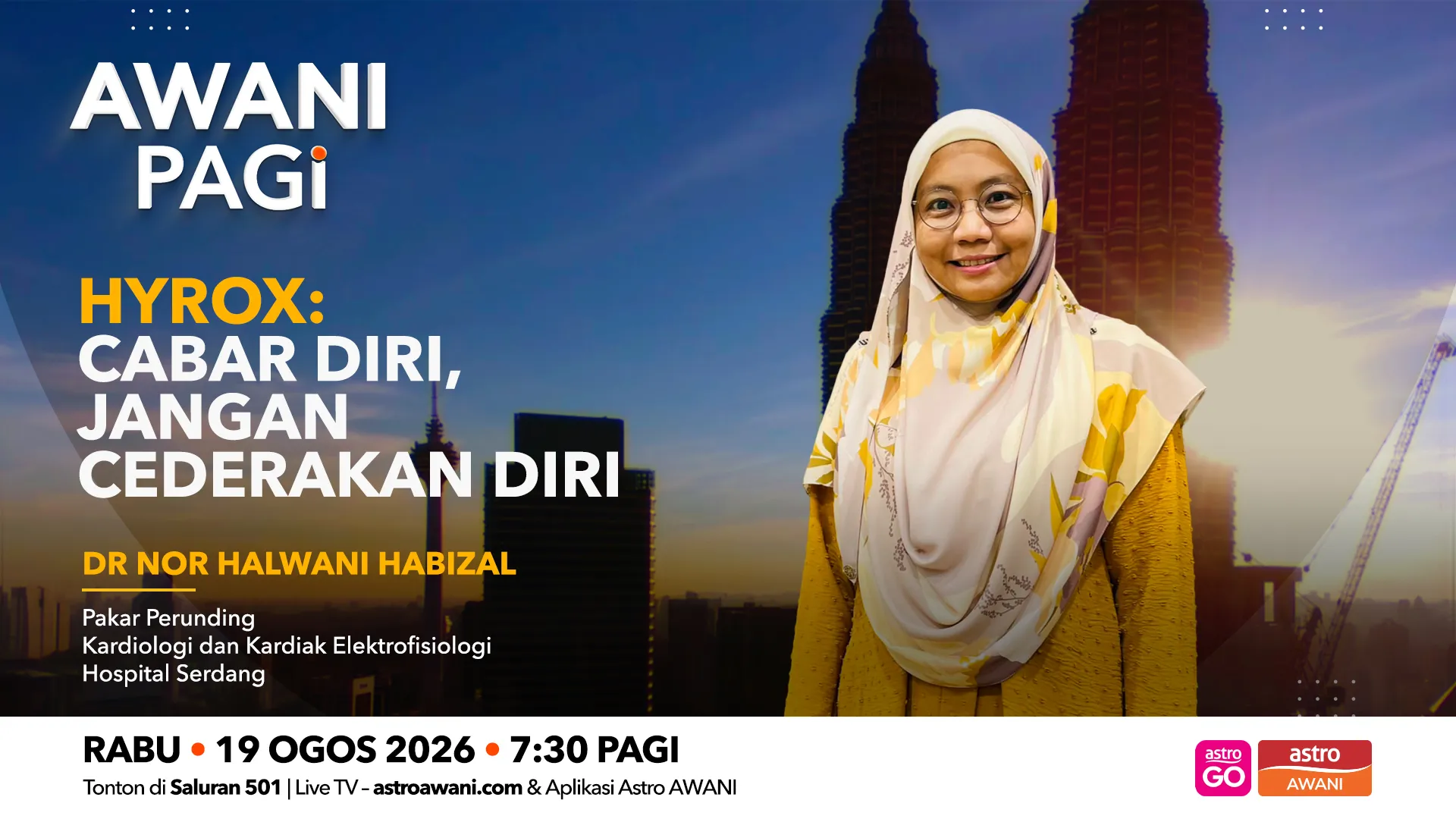 AWANI Pagi: HYROX: Cabar diri, jangan cederakan diri