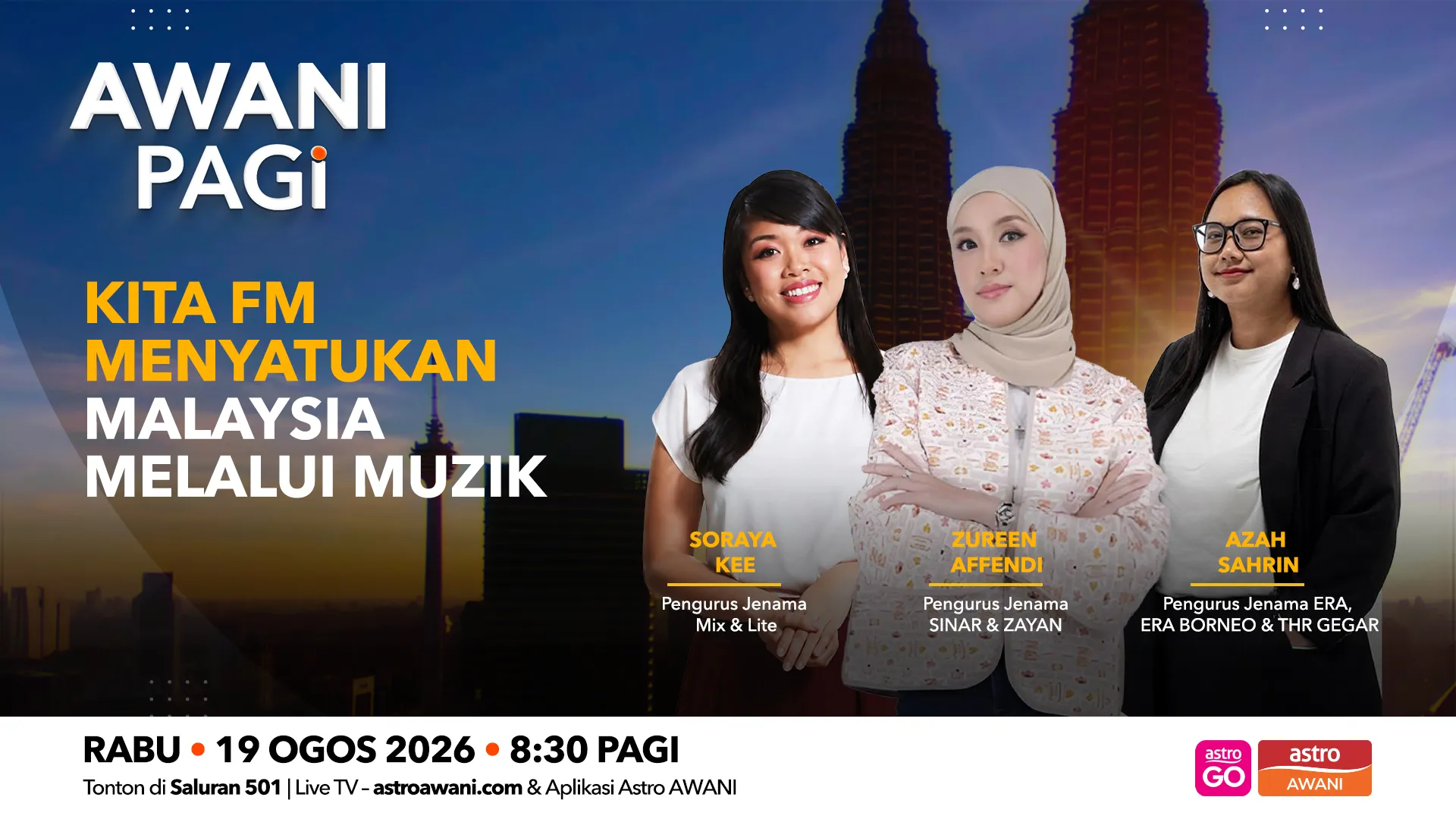 AWANI Pagi: KITA FM | Menyatukan Malaysia melalui muzik dan kebersamaan