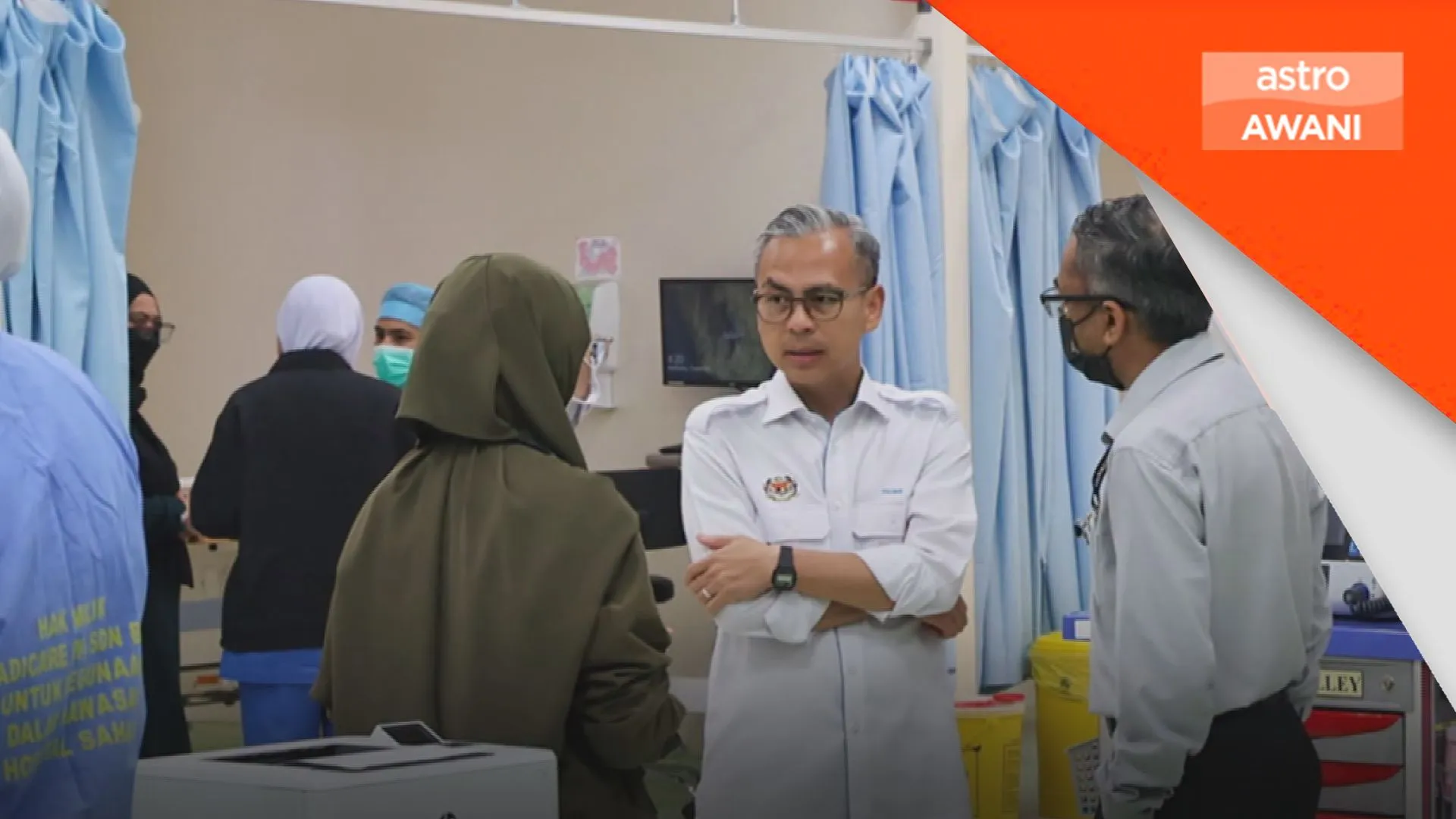 Fahmi ziarah pelajar rebah ketika sambutan Hari Kebangsaan