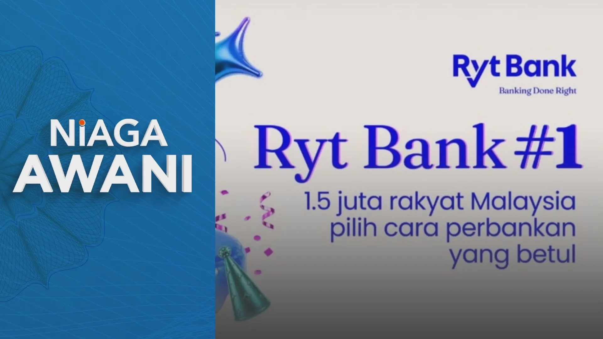 Ryt Bank raih 1.5 juta pelanggan dalam tempoh setahun