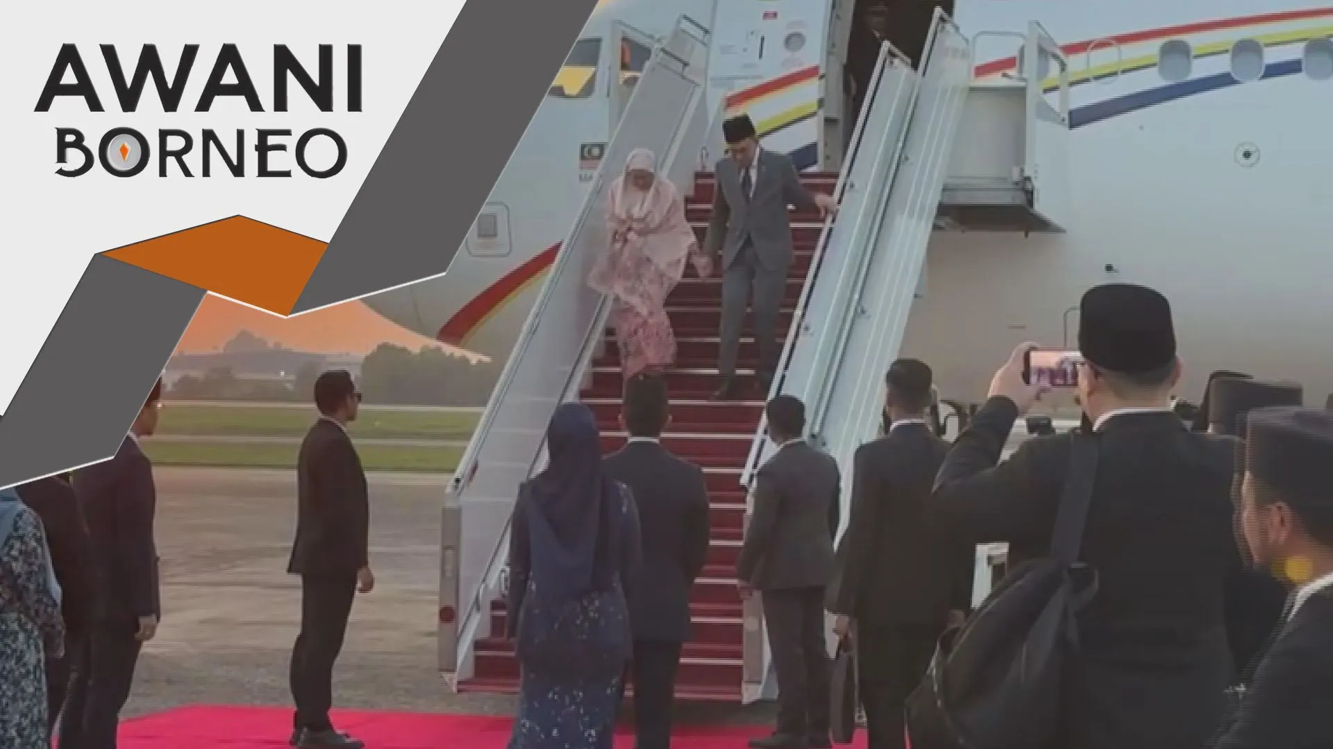 Anwar tiba di Brunei untuk lawatan rasmi dua hari