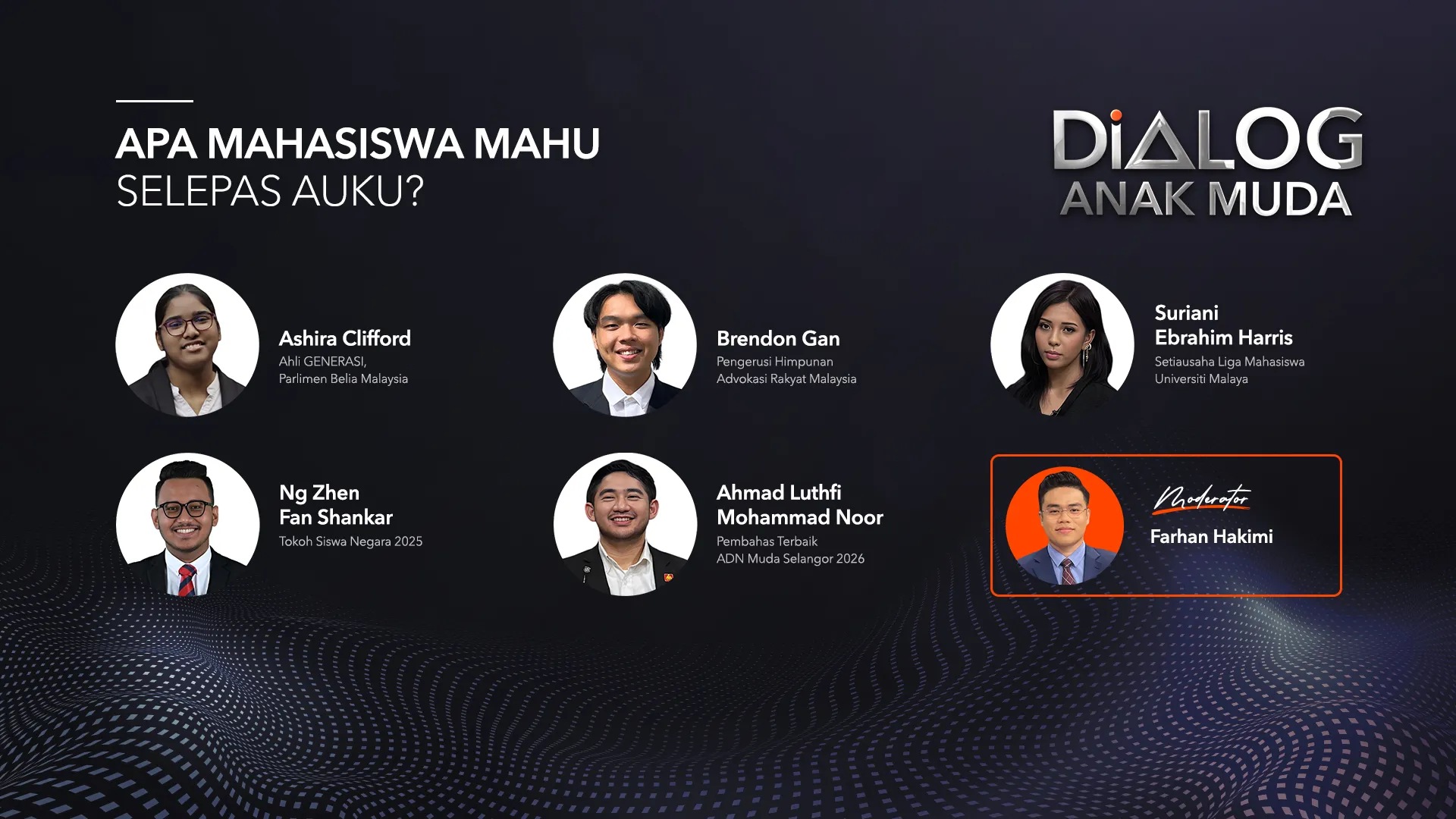 Dialog Anak Muda: Apa Mahasiswa Mahu Selepas AUKU?
