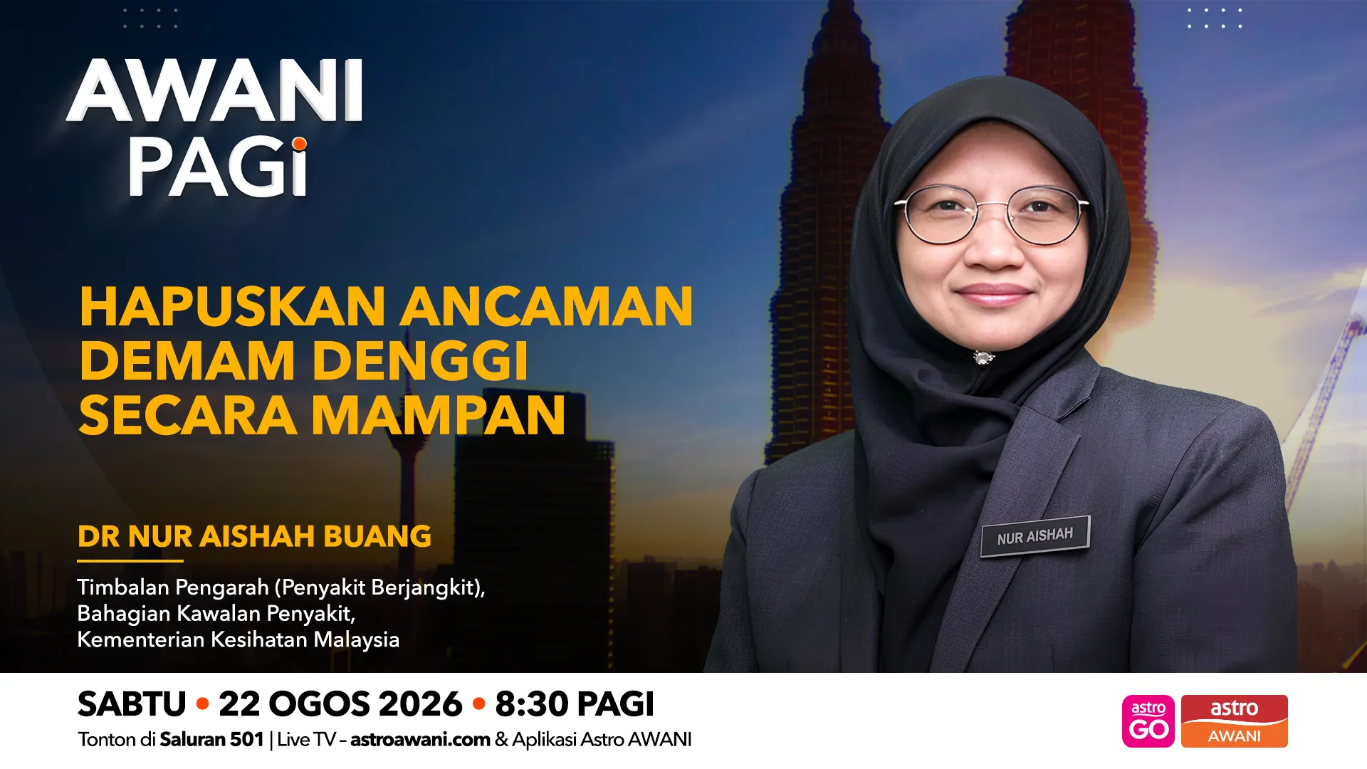 AWANI Pagi: Hapus ancaman demam denggi secara mampan