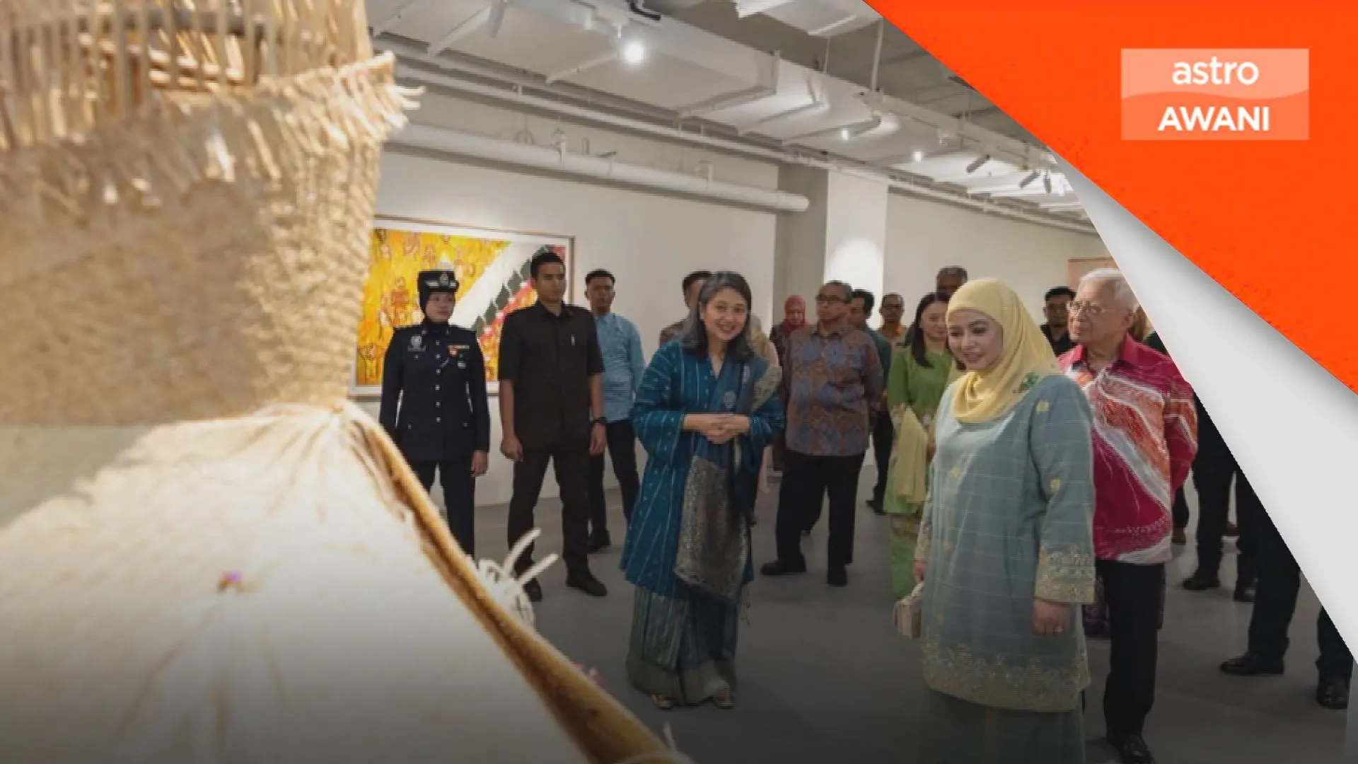 Raja Permaisuri Agong berkenan lancar Muzium Tekstil Merdeka