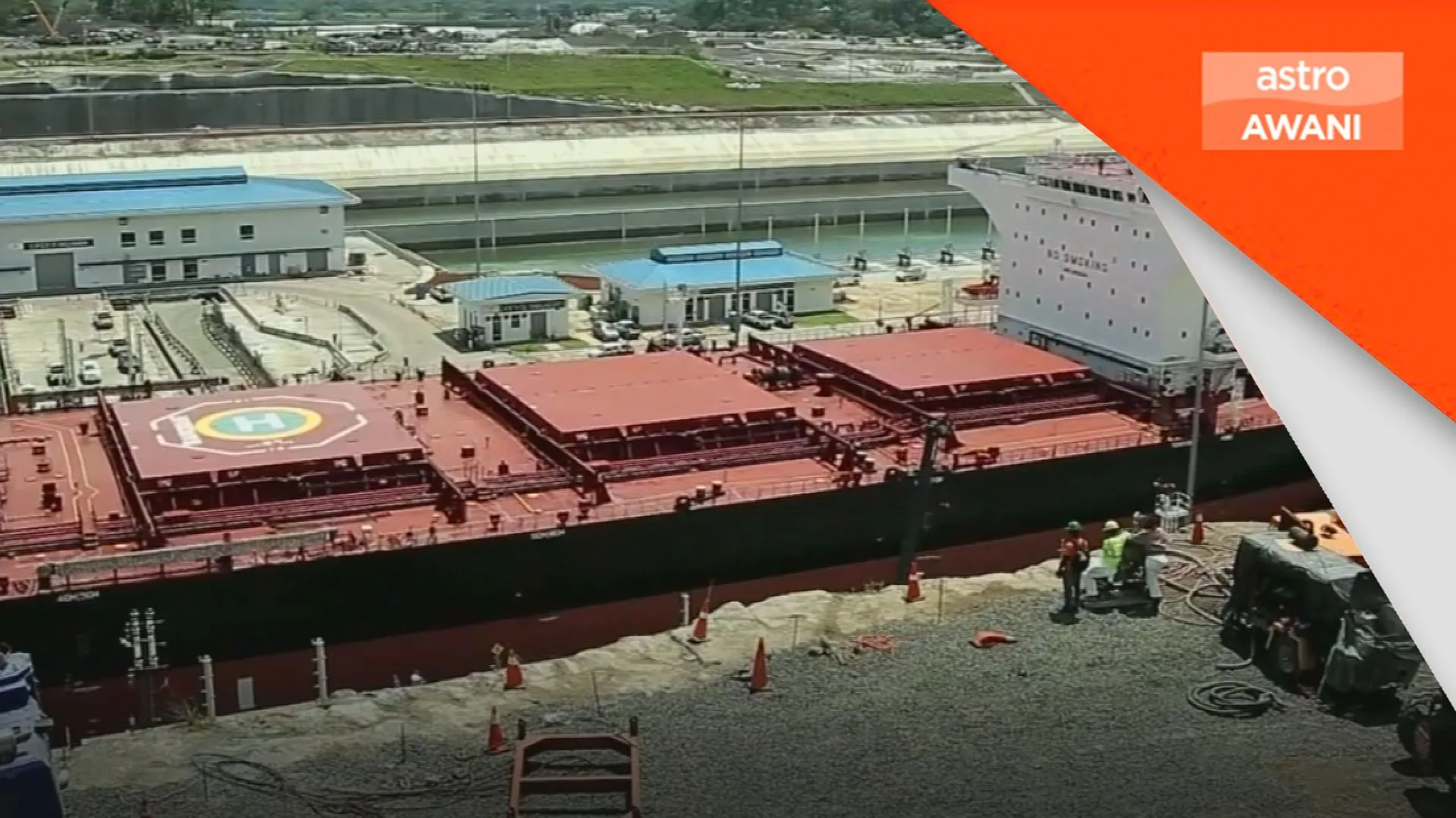 Terusan Panama hadkan transit kapal akibat kemarau panjang