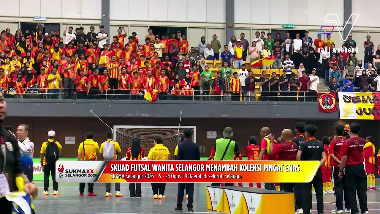 Skuad futsal wanita Selangor ikut jejak skuad lelaki, butirkan pingat emas
