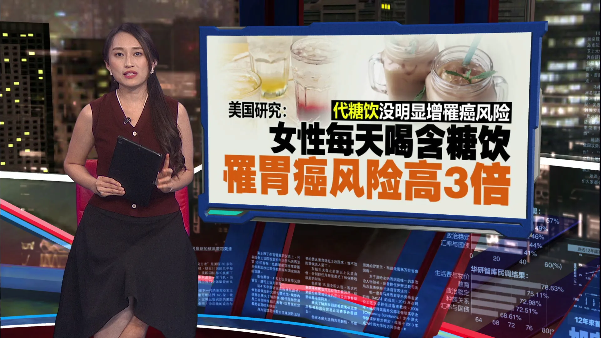 天天1杯含糖饮   美国11万人研究：胃癌风险飙2.45倍