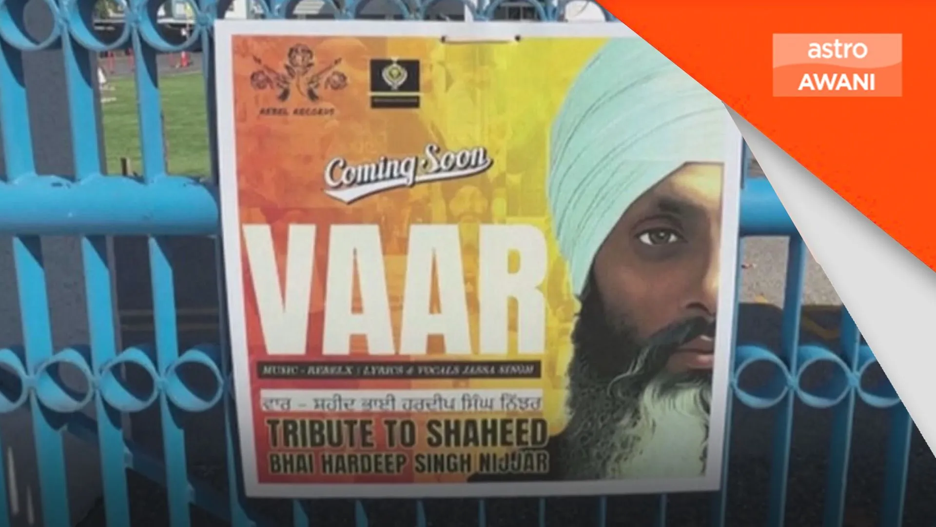 Dua ditikam ketika beribadat di kuil Sikh di Kanada