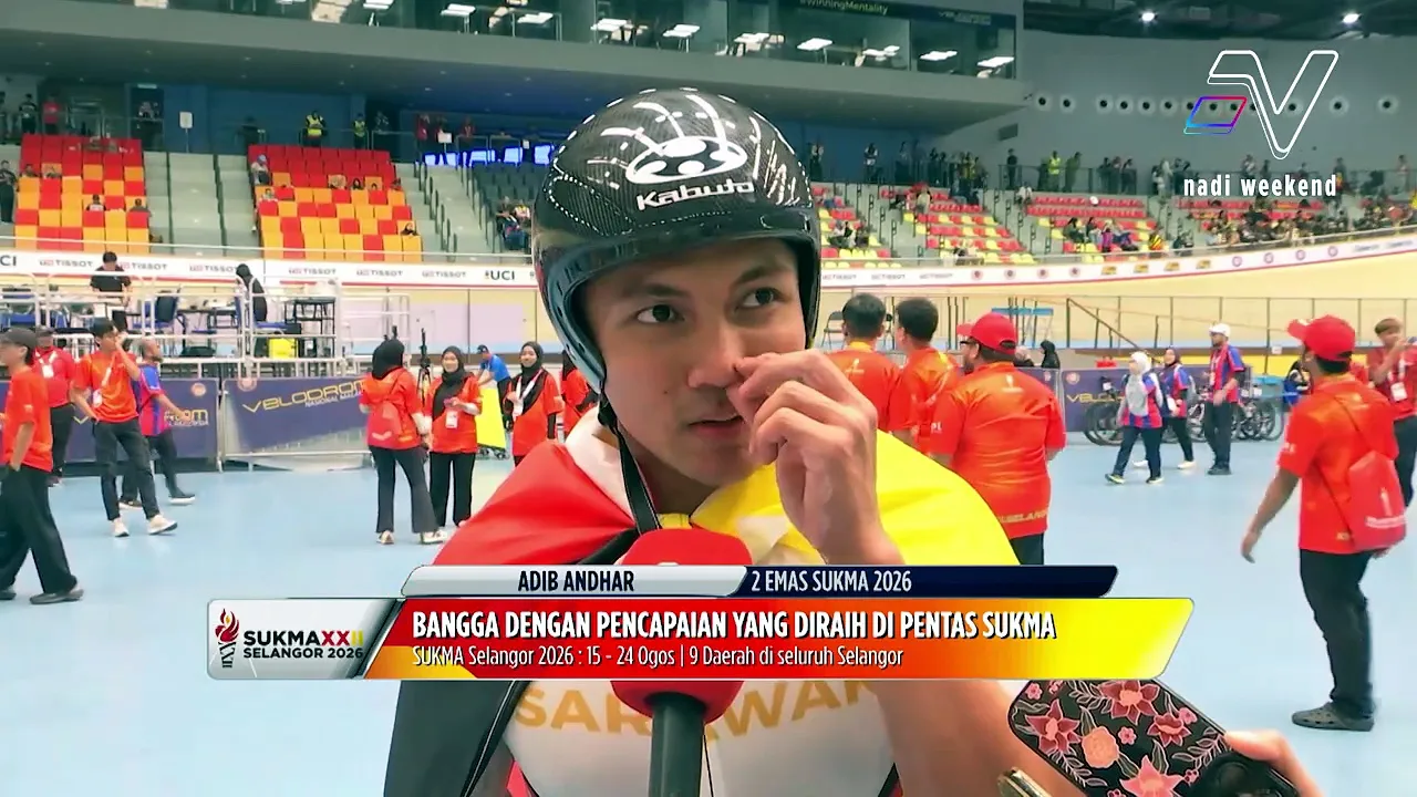 Adib Andhar berkongsi cerita bagaimana dirinya boleh terjebak dengan sukan berbasikal trek