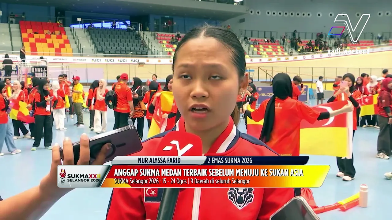 SUKMA jadi medan terbaik bagi Alyssa Farid persiapkan dirinya untuk ke Sukan Asia Aichi-Nagoya 2026