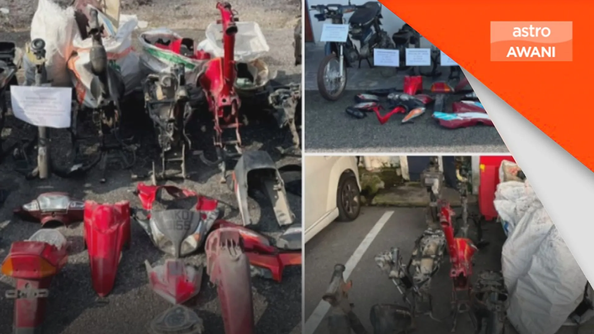 Polis tumpaskan Geng Manap, selesai 15 kes curi motosikal dan pecah rumah