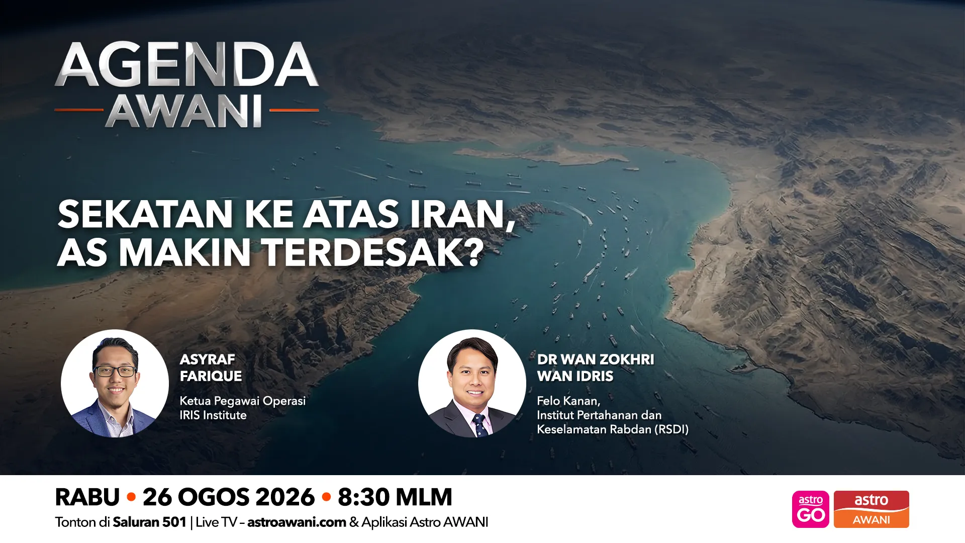 Agenda AWANI: Sekatan Ke Atas Iran, As Makin Terdesak