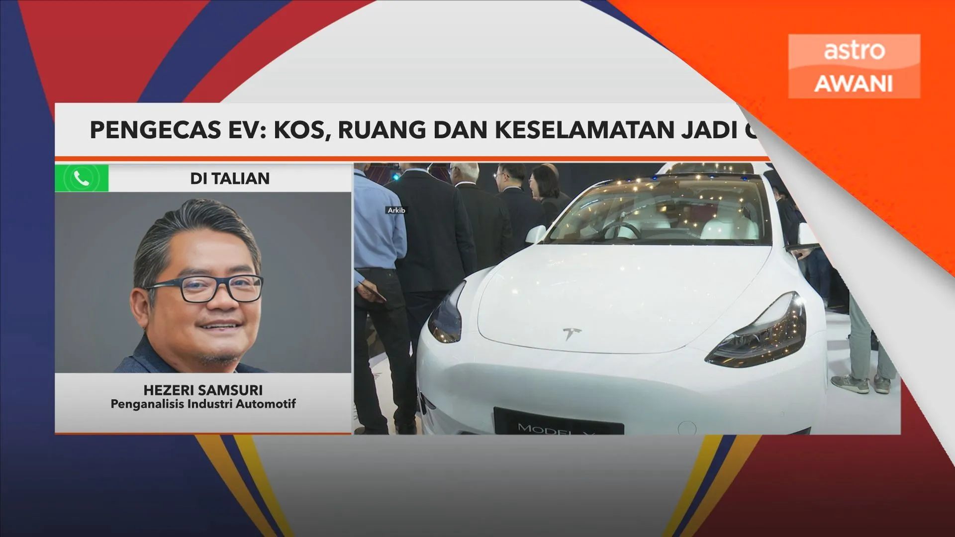 EV: Kalau tak cukup duit, cakap tak cukup