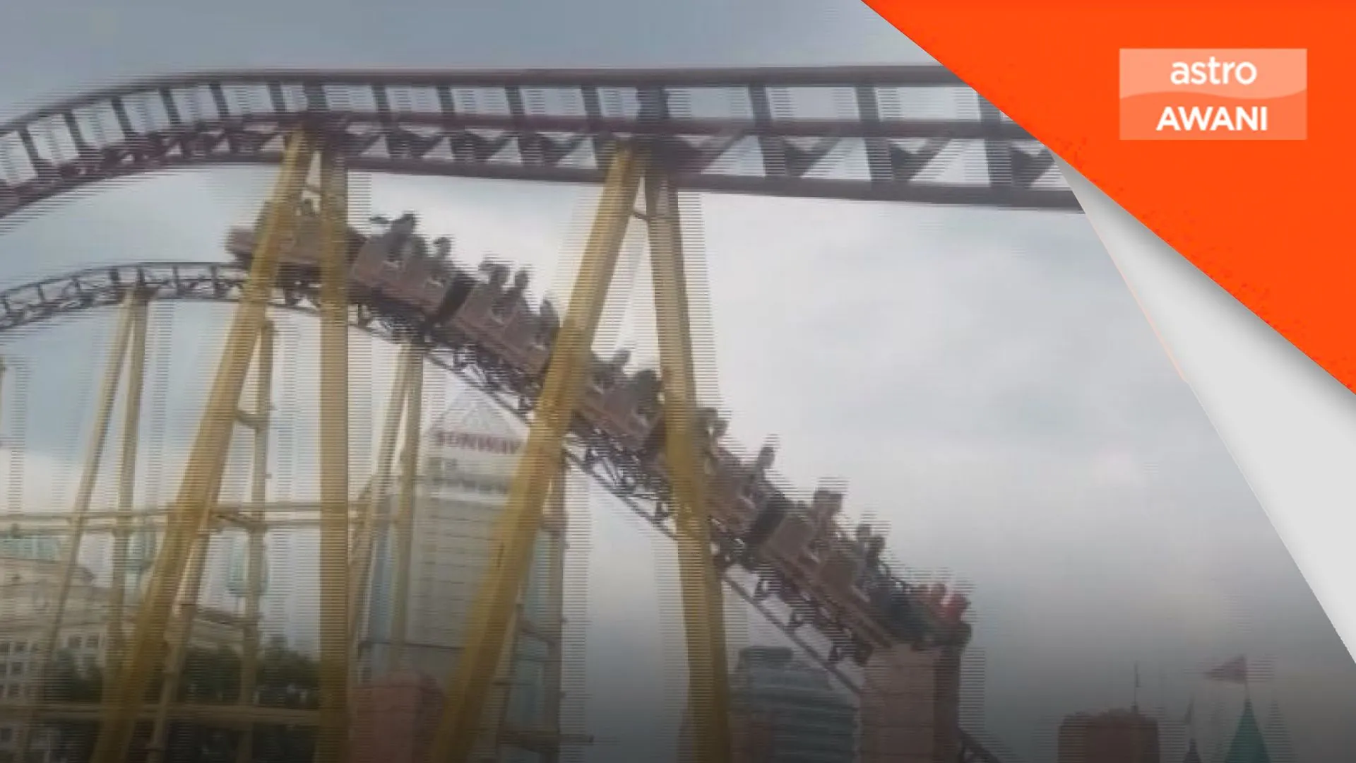 Insiden roller coaster: Polis siasat kewujudan elemen cuai, sabotaj