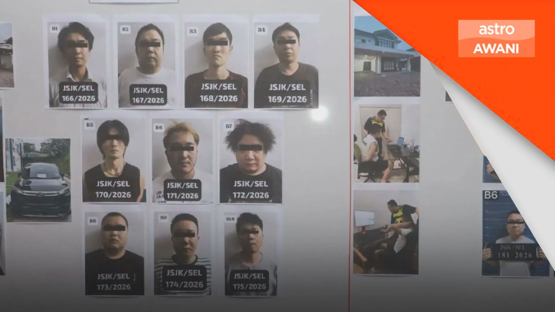 Polis tumpaskan lima sindiket penipuan, tahan 40 individu termasuk warga asing