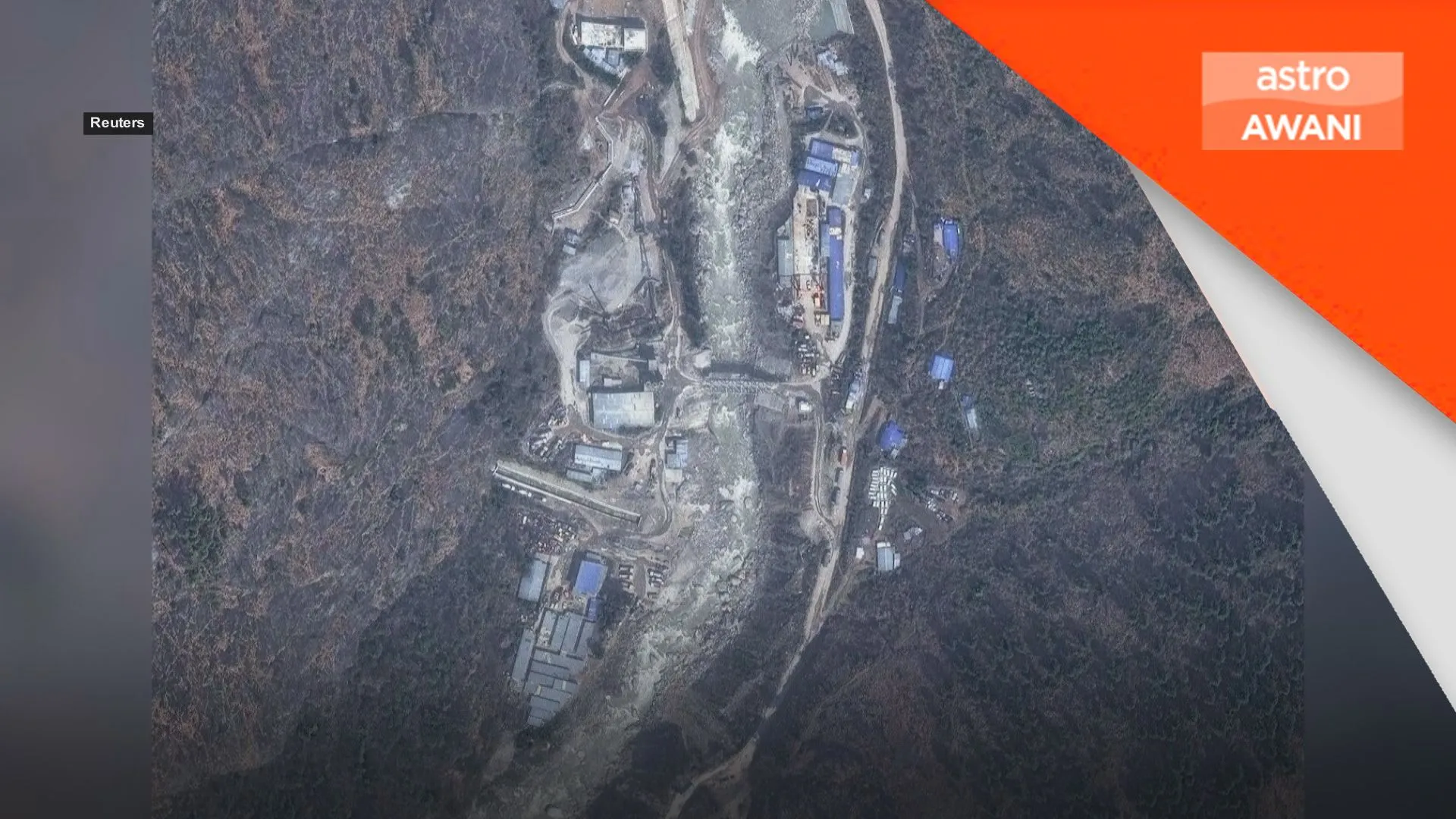 Banjir Nepal-Tibet: Imej satelit tunjuk skala kemusnahan akibat bencana