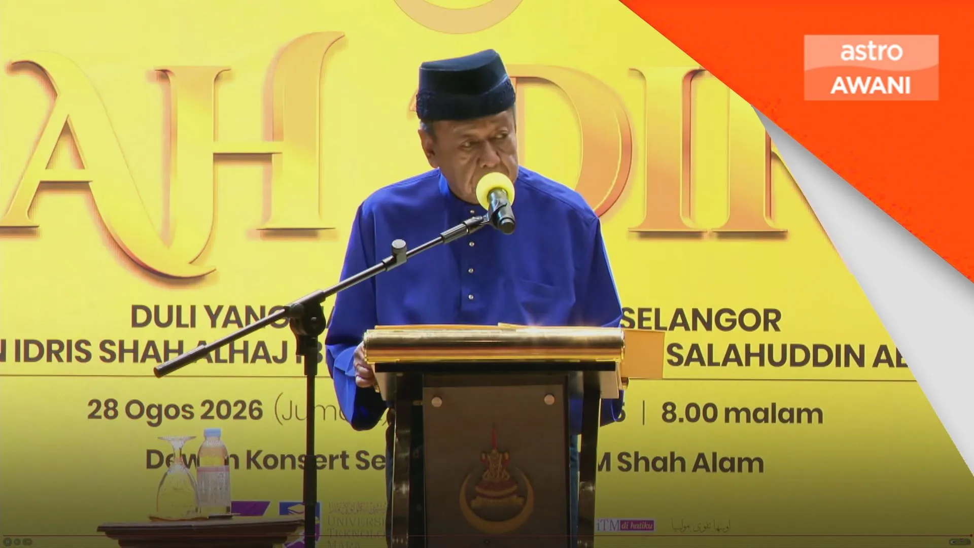 UiTM perlu tetap standard lebih tinggi, titah Sultan Selangor