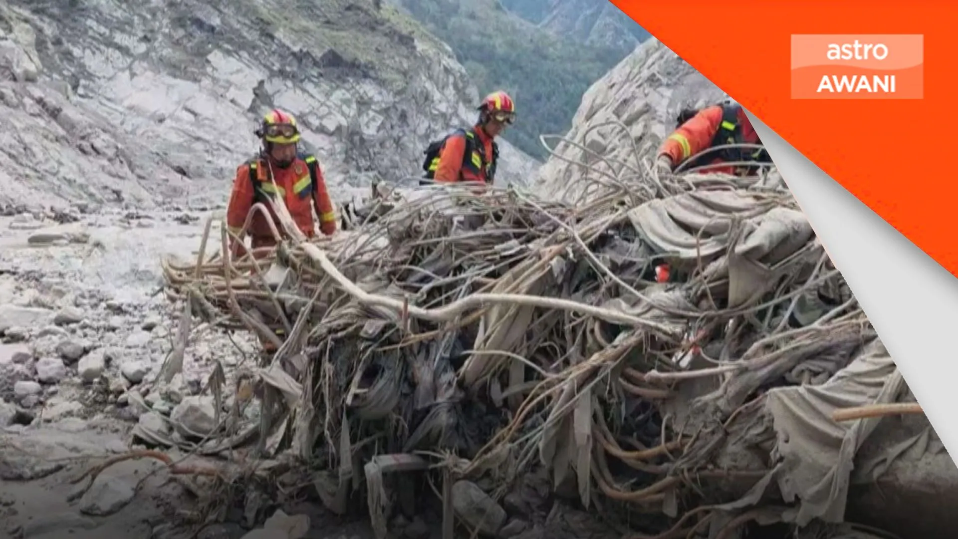 Banjir Nepal: Operasi SAR dipergiat di sempadan tanah runtuh Xizang-Nepal