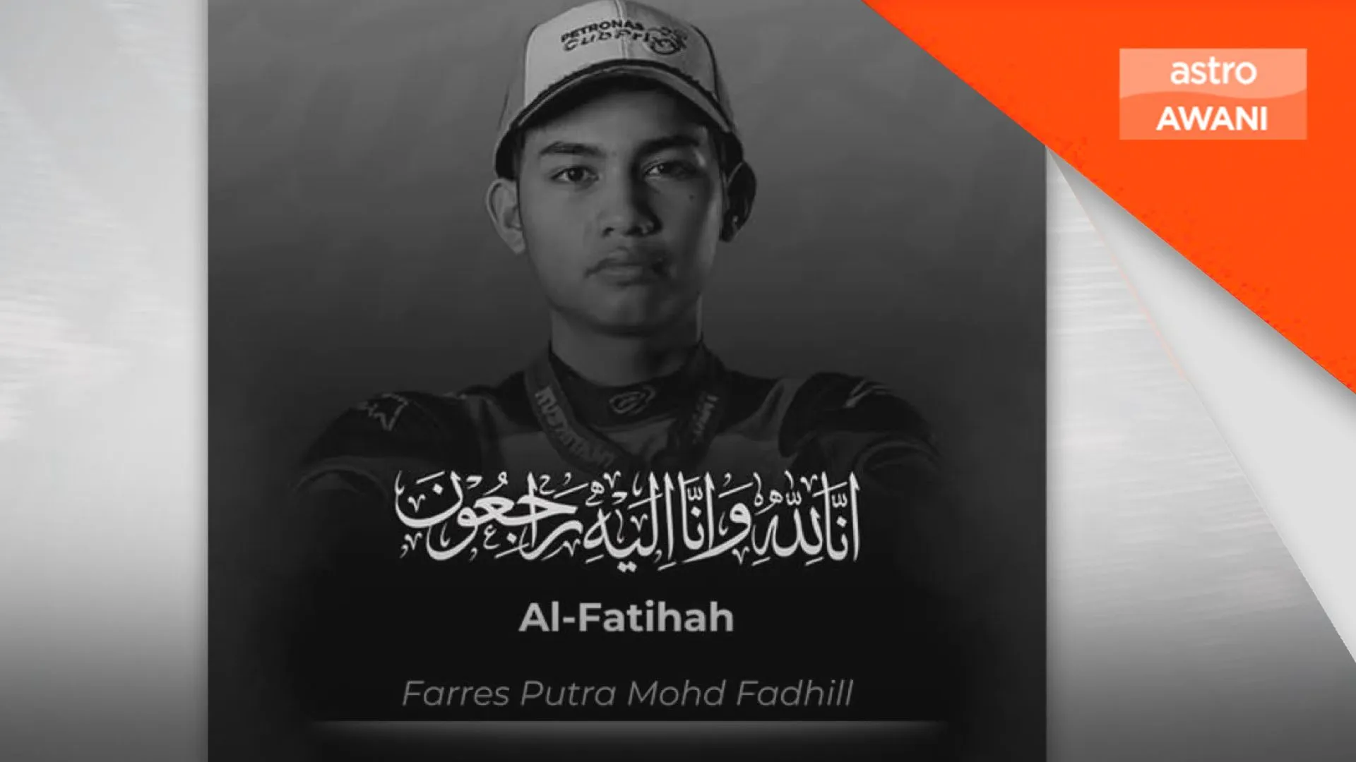 Pelumba Cub Prix Malaysia Farres Putra meninggal dunia