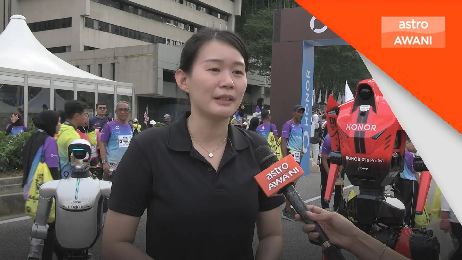 Robot HONOR ‘turun padang’ di Malaysia Marathon 2026
