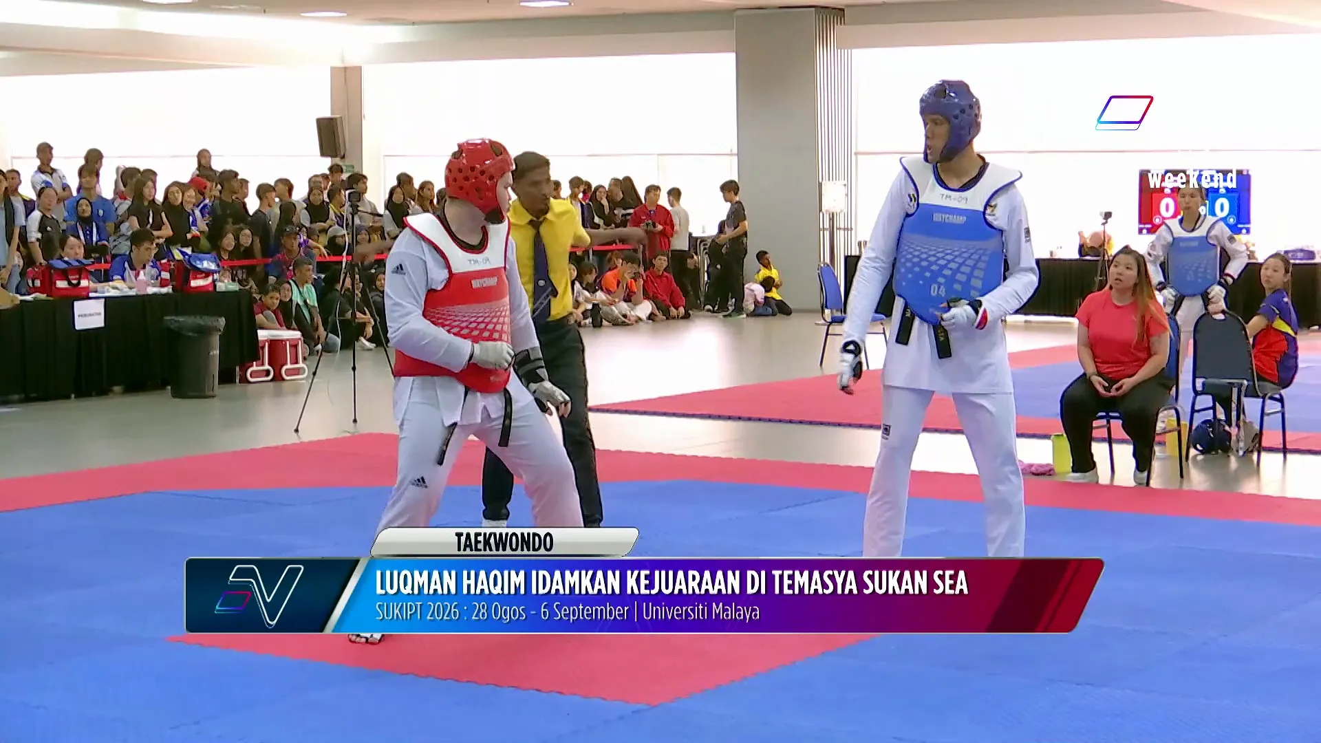 Luqman Hakim sudah mula persiapan untuk hadapi Sukan SEA 2027