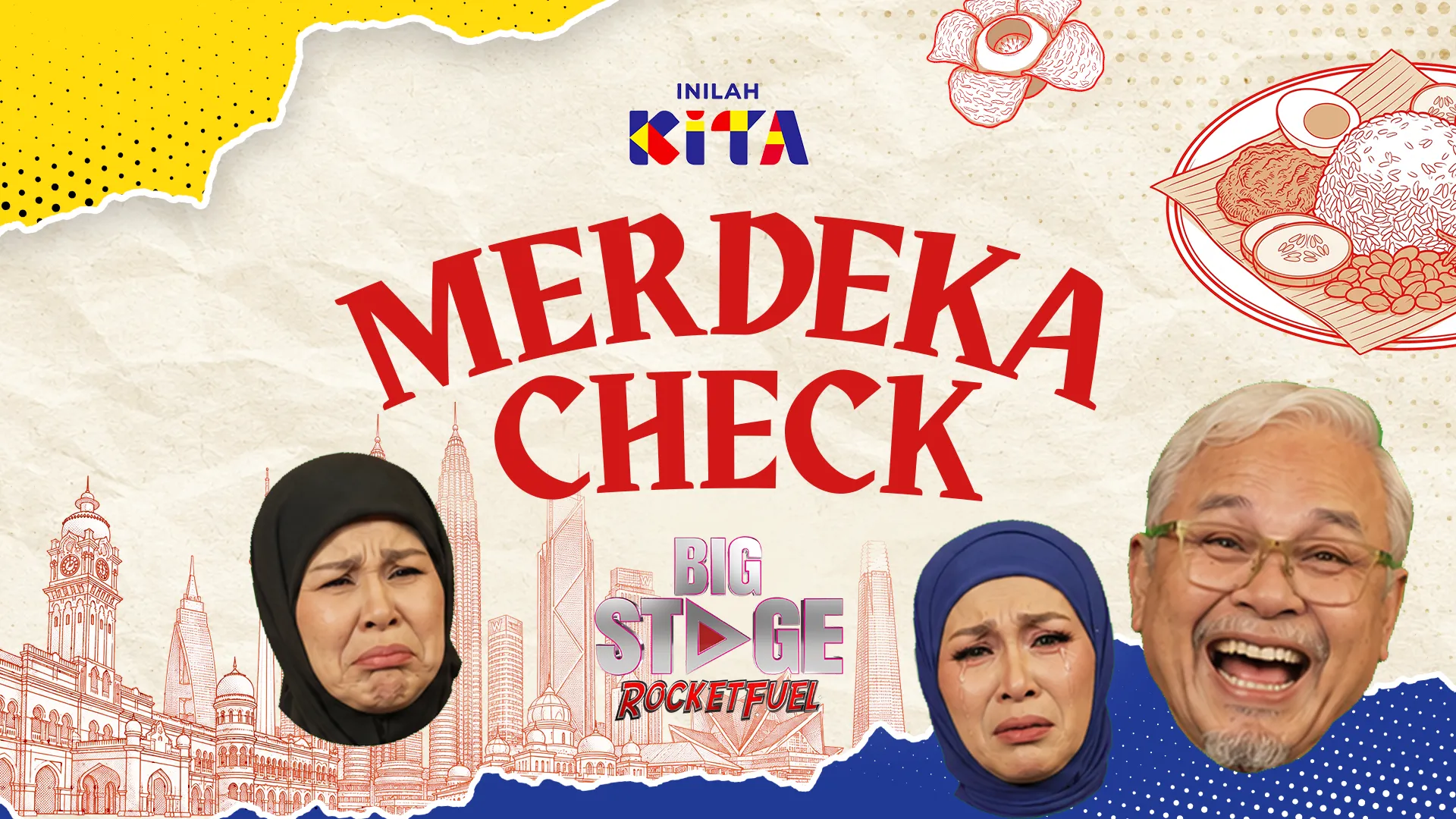 Inilah Kita Merdeka Check - Kilauan Emas Selebriti
