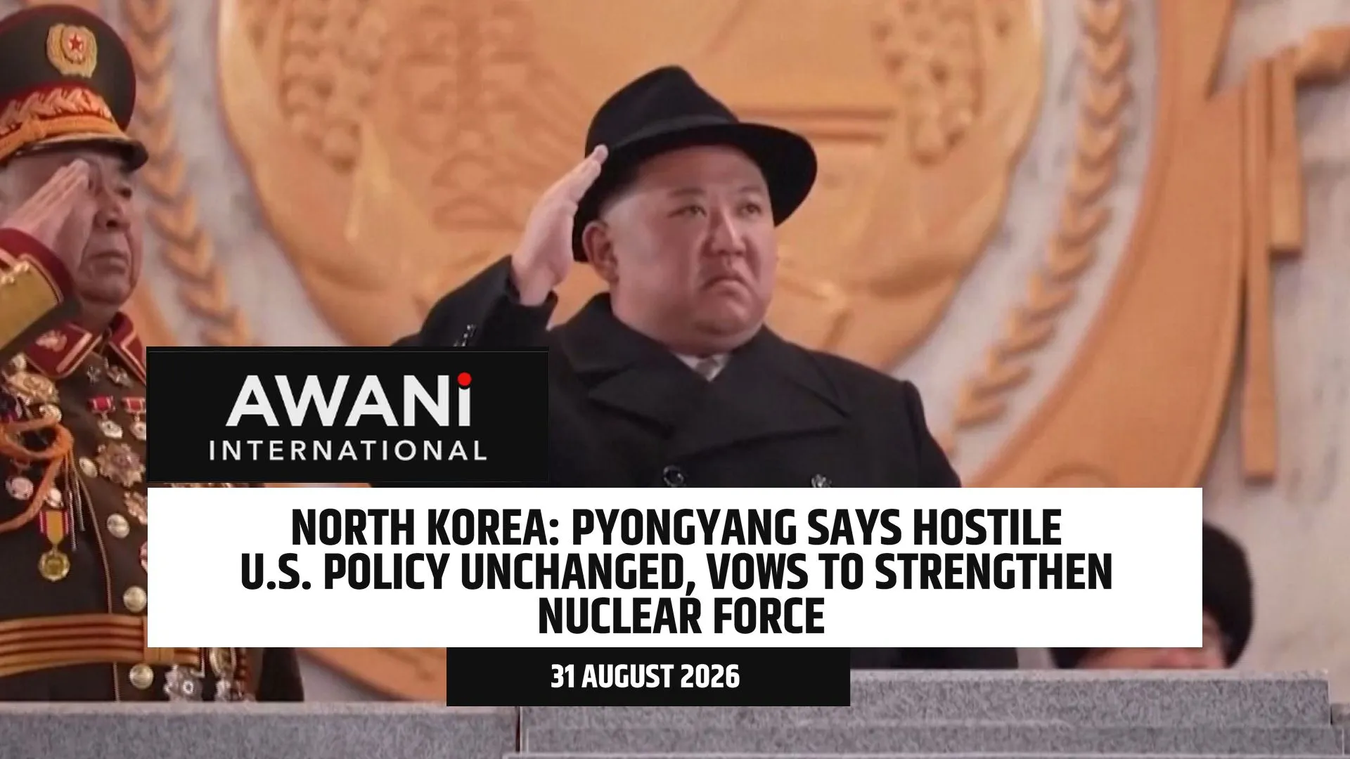 North Korea says hostile US policy unchanged, vows to strengthen nuclear force