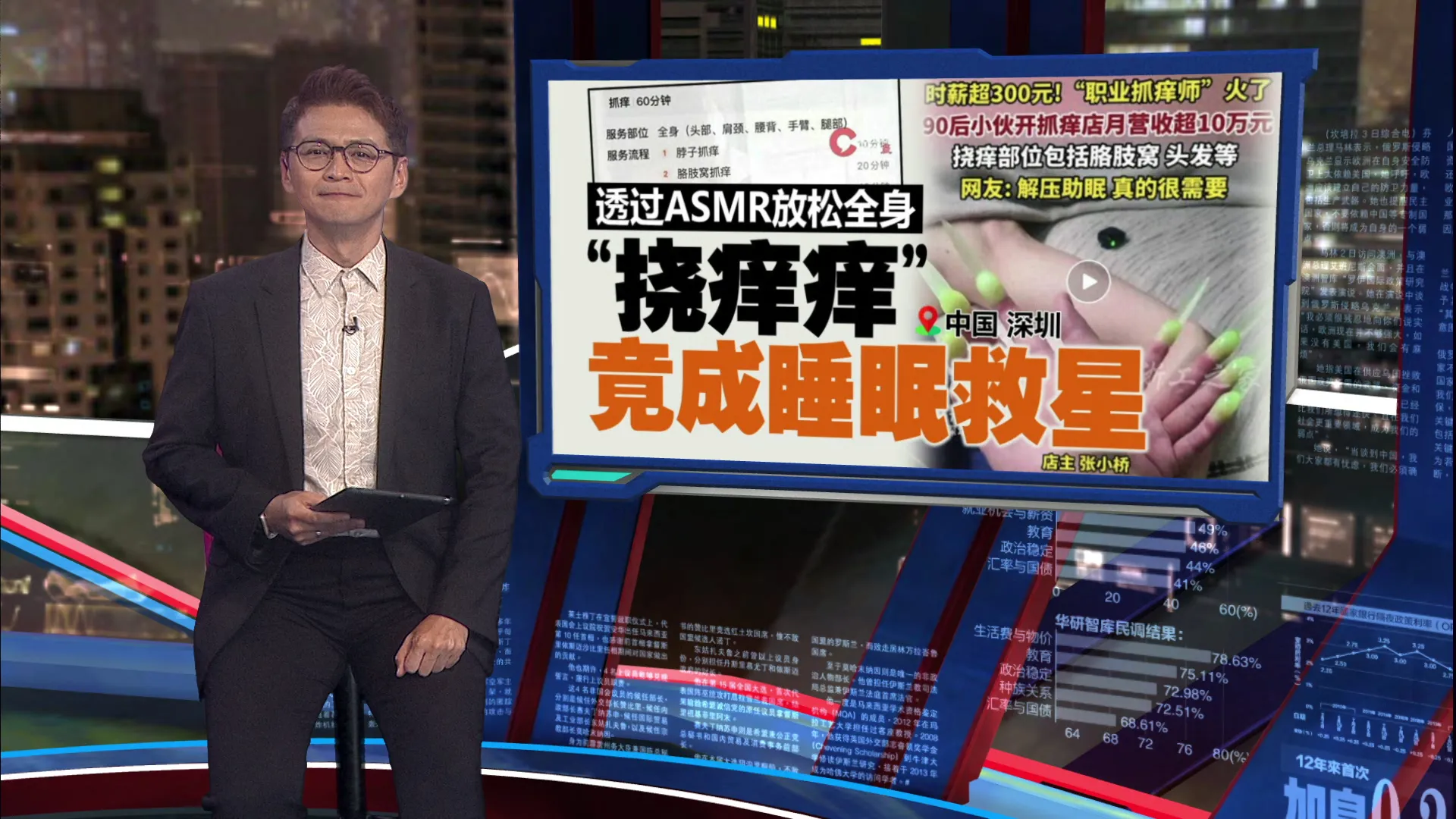 月营收竟可达上万令吉？   中国深圳“抓痒店”走红