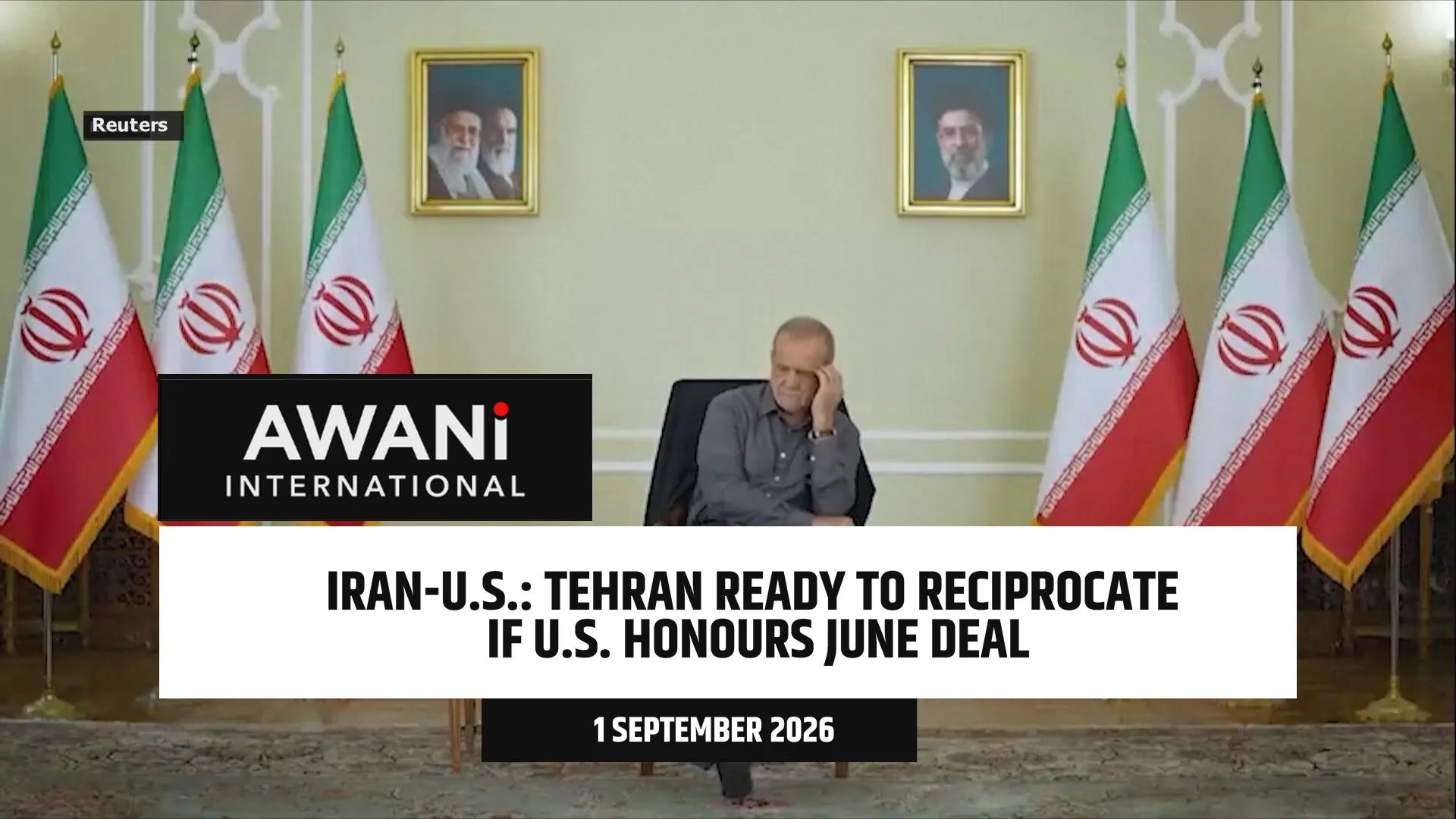 Iran-U.S.: Tehran Ready to Reciprocate if U.S. Honours June Deal