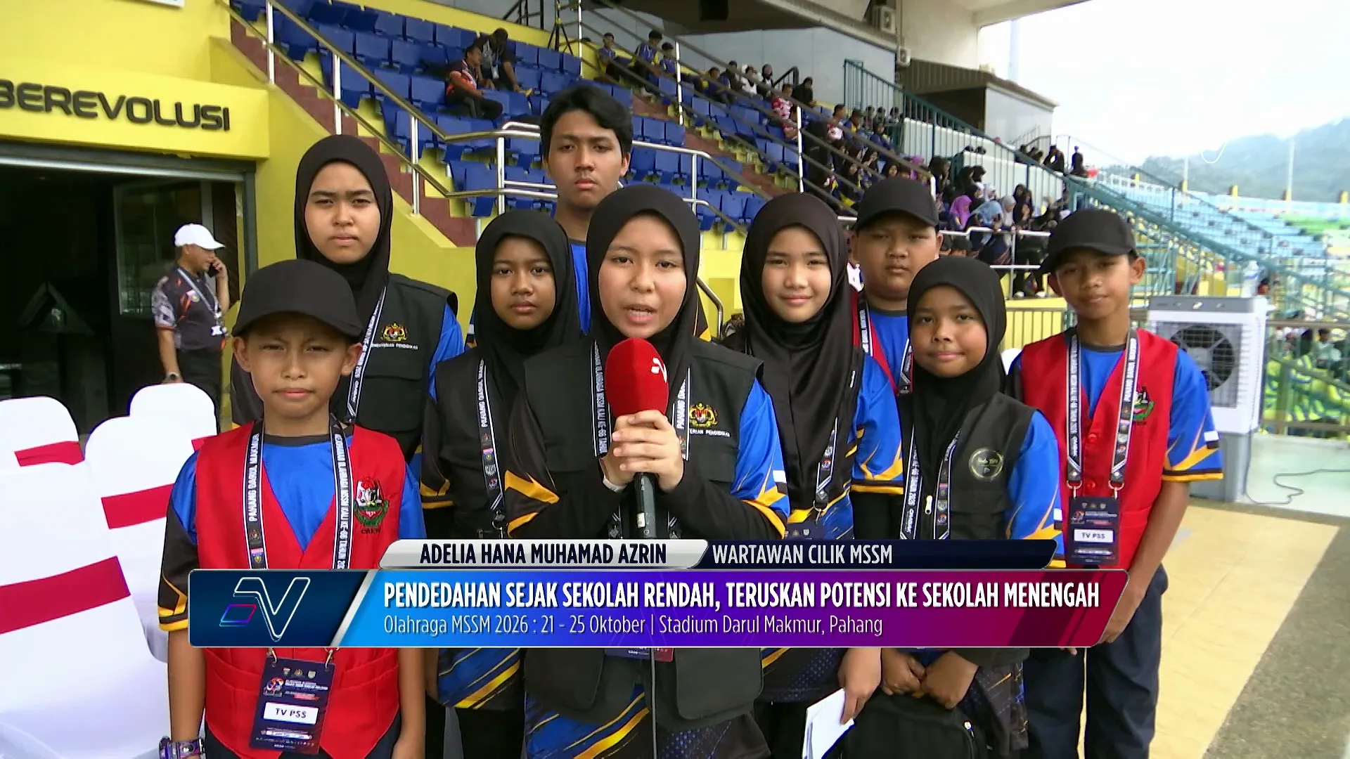 Jika anda mendengar ulasan dan liputan Kejohanan Olahraga MSSM 2026, anda mungkin tak percaya bahawa dibelakang itu semua adalah adik-adik cilik berbakat ini!
