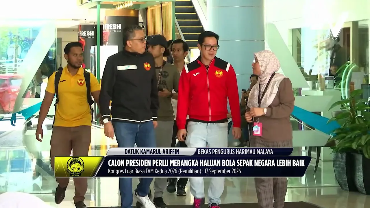Datuk Ab Ghani Hassan dan Datuk Seri Shahril Mokhtar bertanding rebut jawatan Presiden FAM