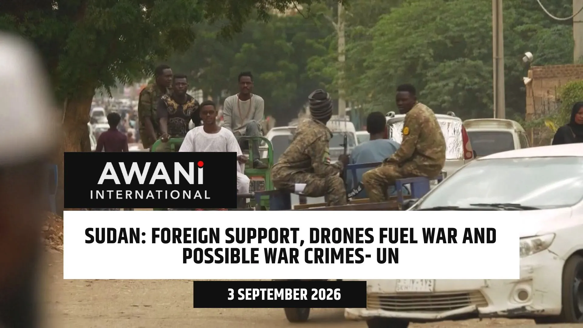 Foreign support, drones fuel war and possible war crimes – UN