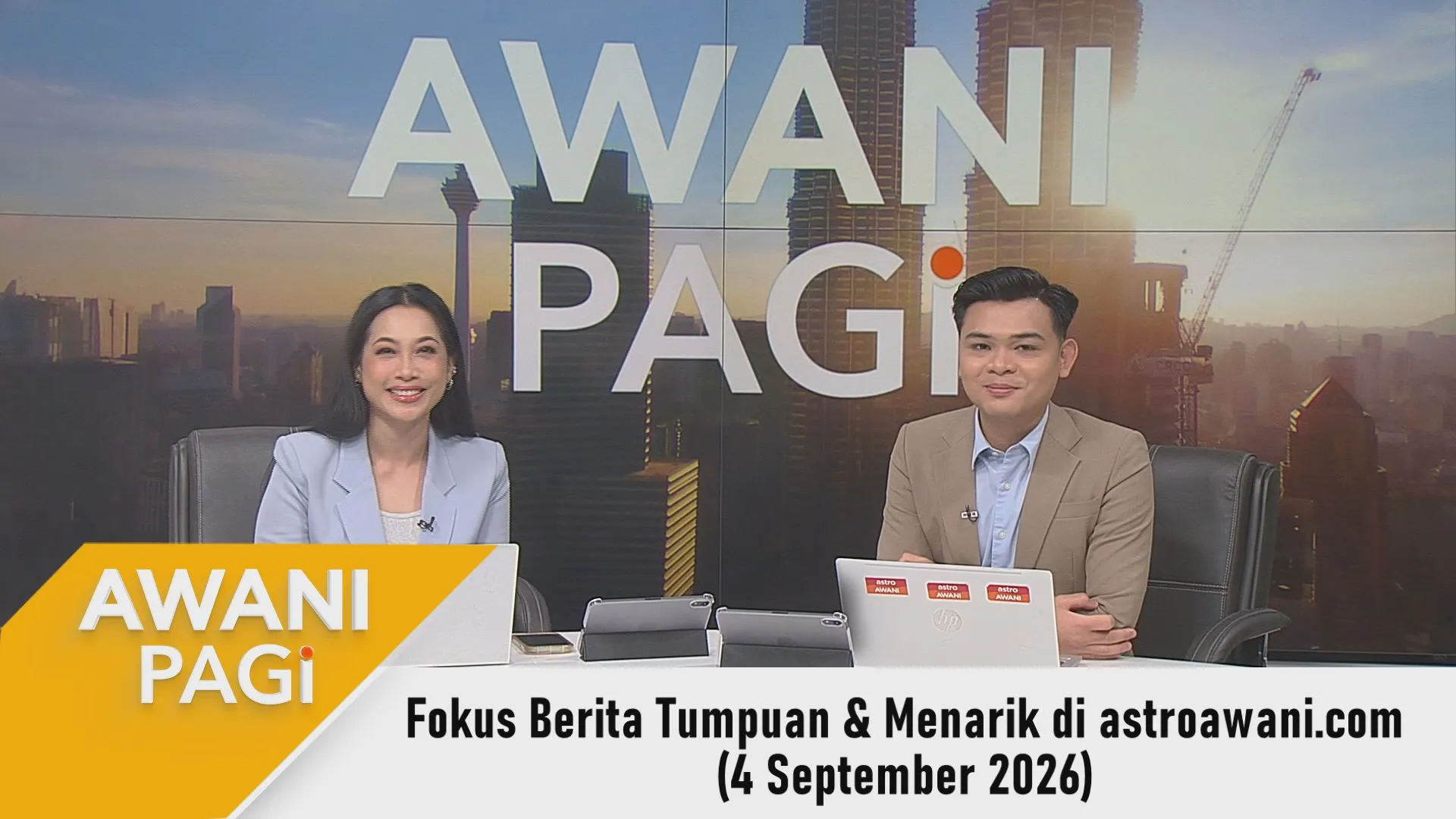 AWANI Pagi: Berita tumpuan & menarik di astroawani.com [4 September 2026]