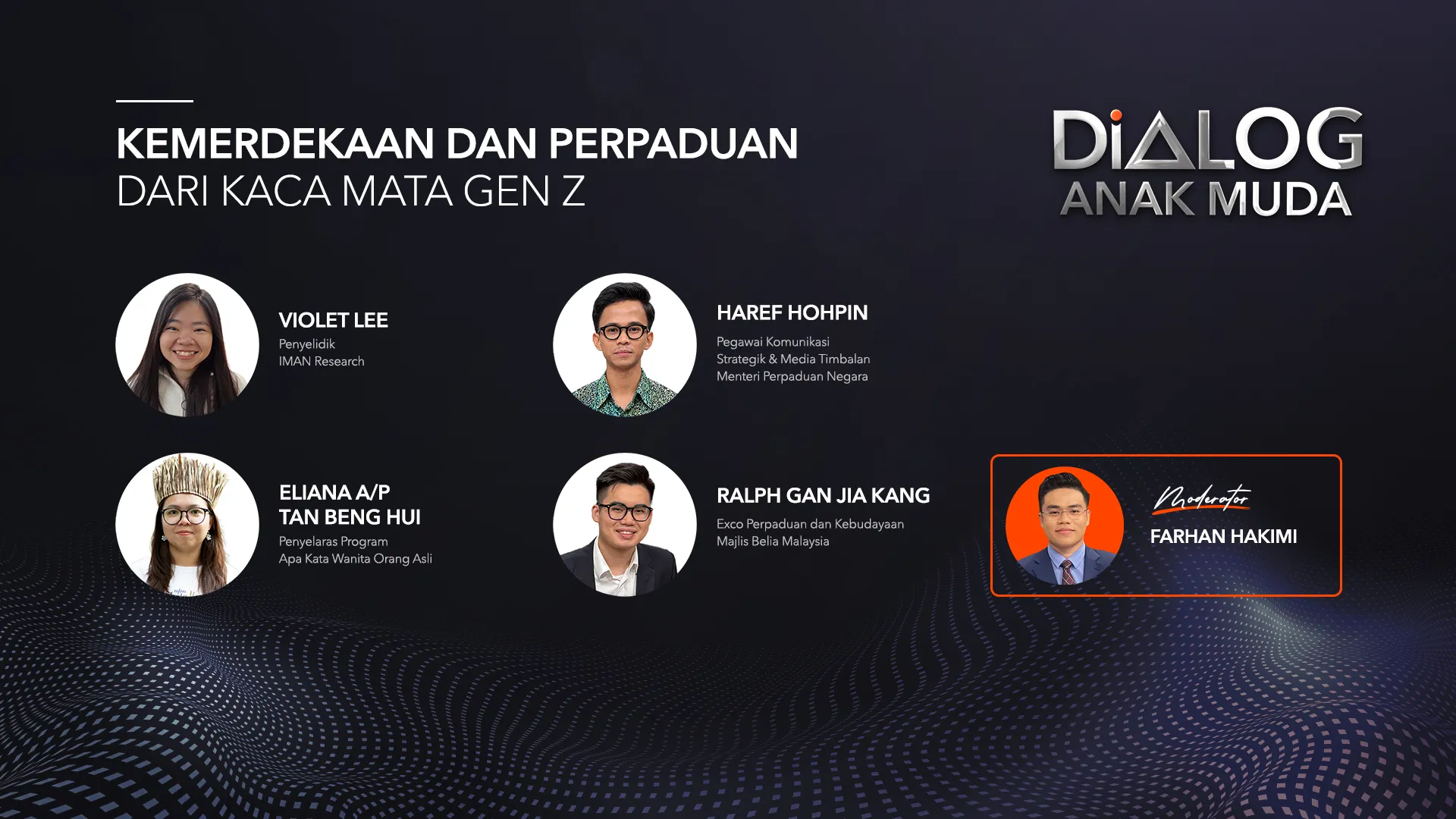 Dialog Anak Muda: Kemerdekaan Dan Perpaduan Dari Kaca Mata Gen Z