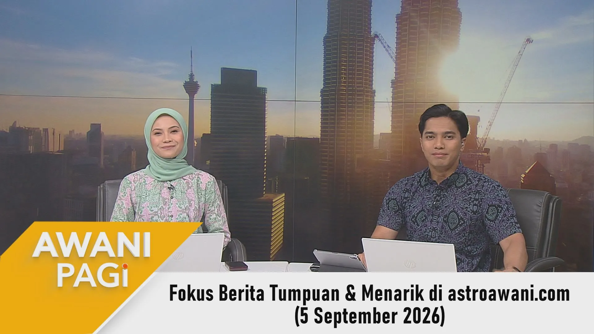 AWANI Pagi: Berita tumpuan & menarik di astroawani.com [5 September 2026]