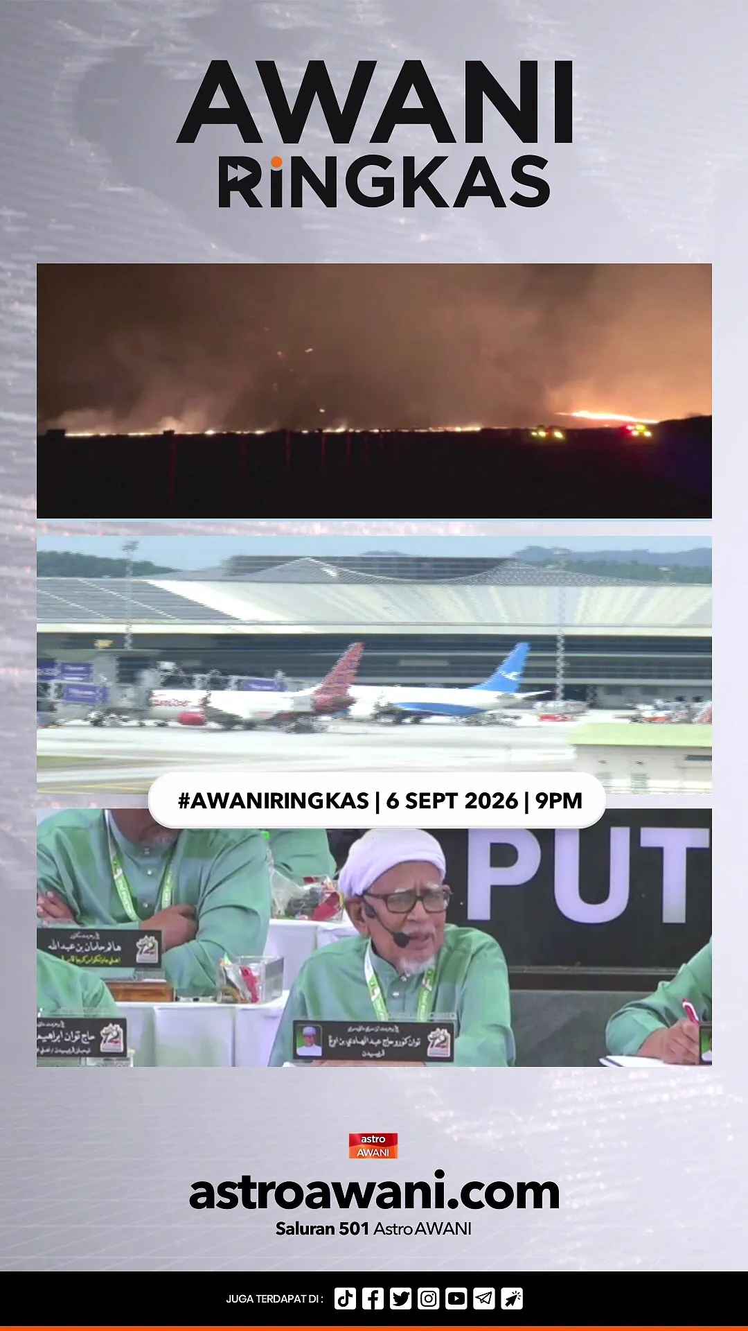 #AWANIRingkas 6 September 2026 | 9PM