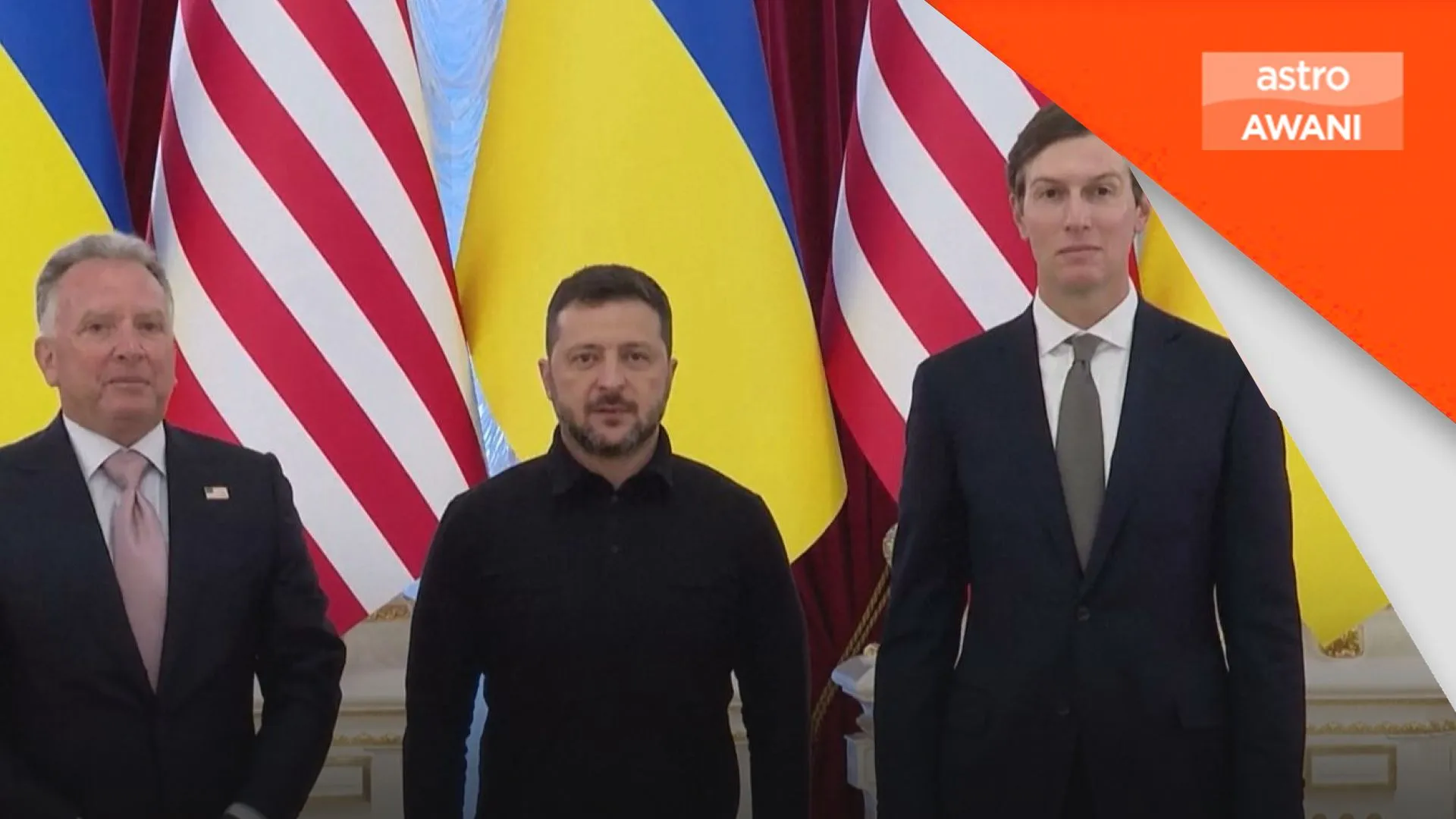 Utusan AS bertemu Zelenskyy di Kyiv selepas rundingan dengan Putin