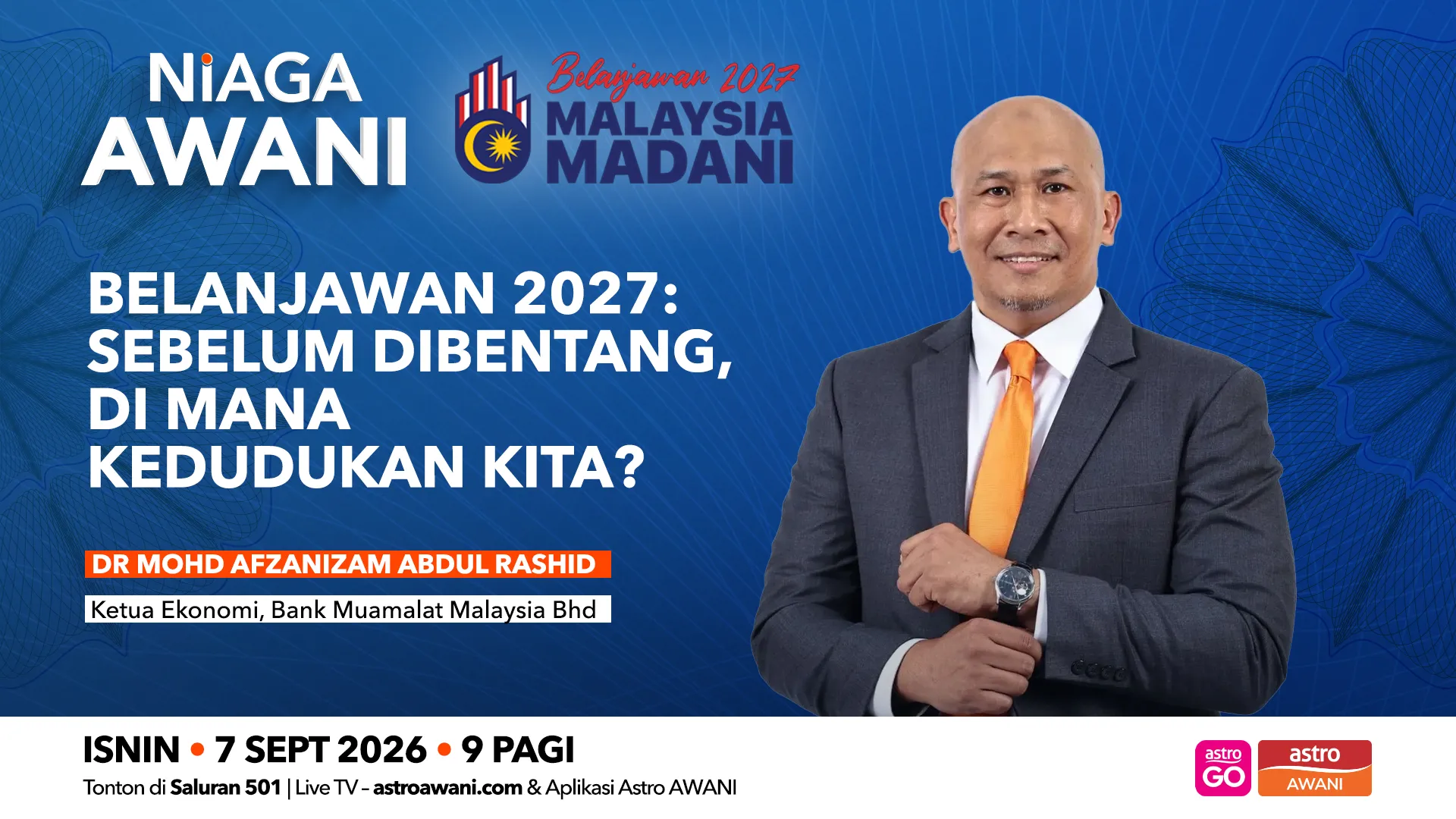 Belanjawan 2027: Antara tekanan rakyat dan risiko dunia