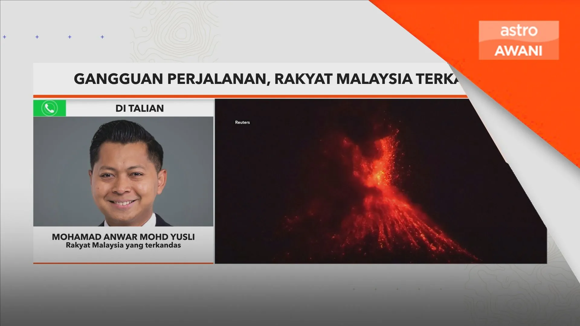 Bencana Indonesia: gangguan perjalanan, rakyat Malaysia terkandas