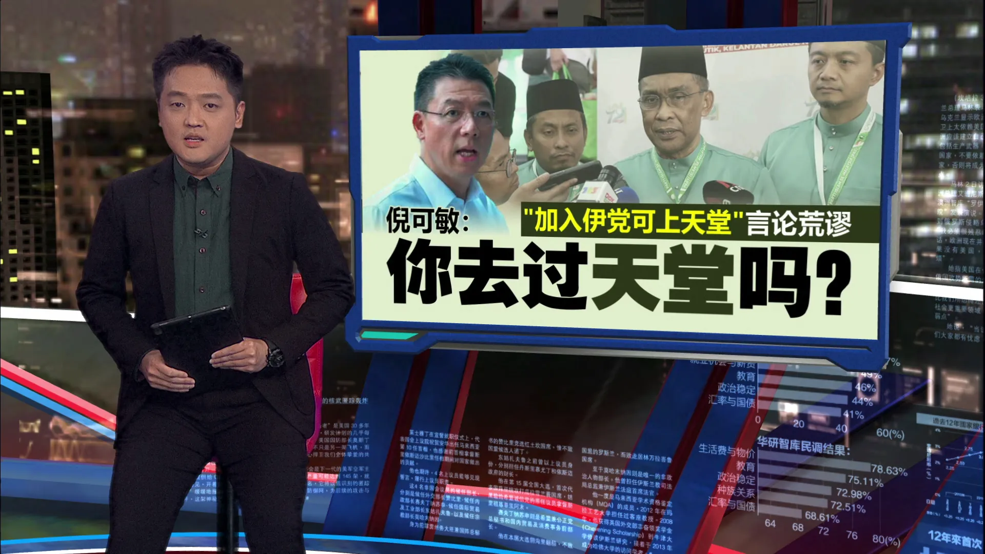 “加入伊党可上天堂”言论荒谬   倪可敏：你去过天堂吗？