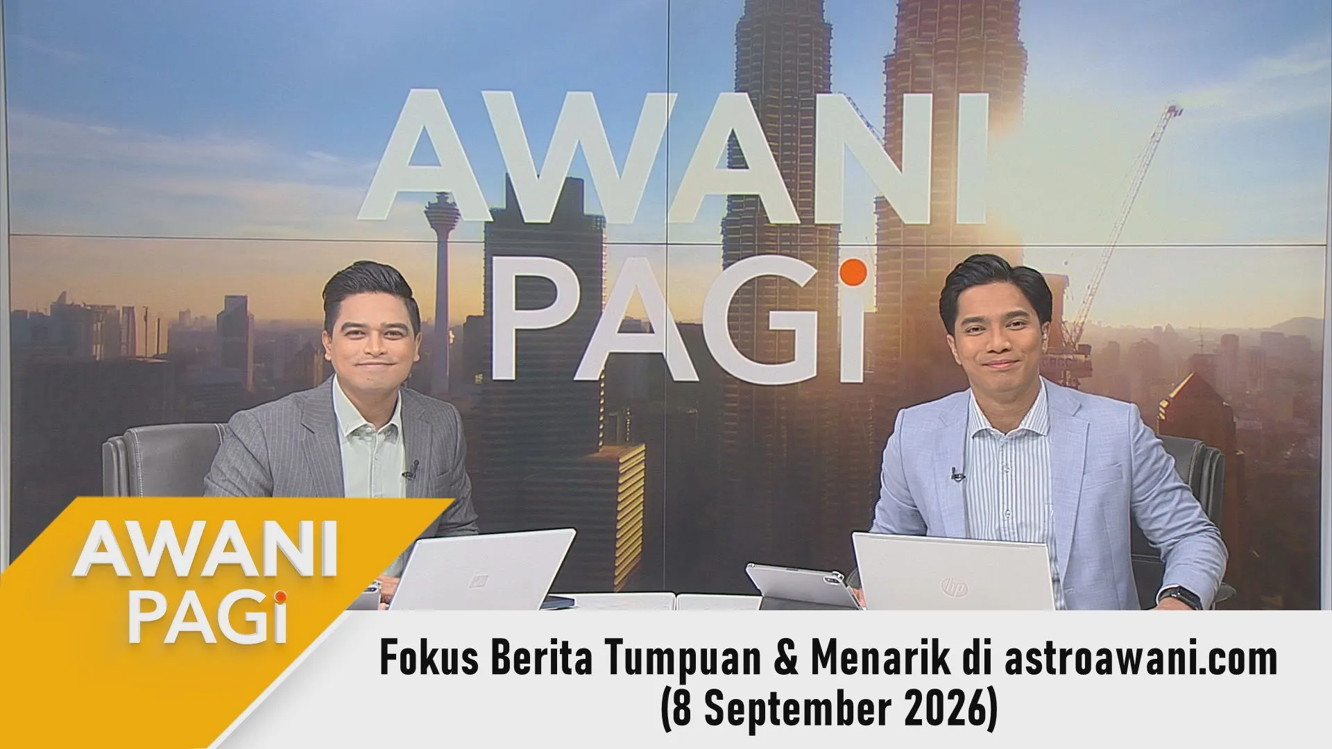 AWANI Pagi: Berita tumpuan & menarik di astroawani.com [8 September 2026]