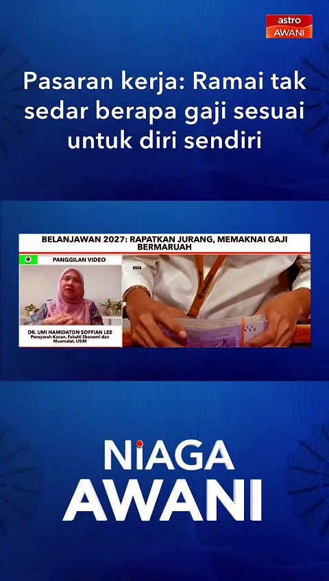 Pasaran kerja: Ramai tak sedar berapa gaji sesuai untuk diri sendiri