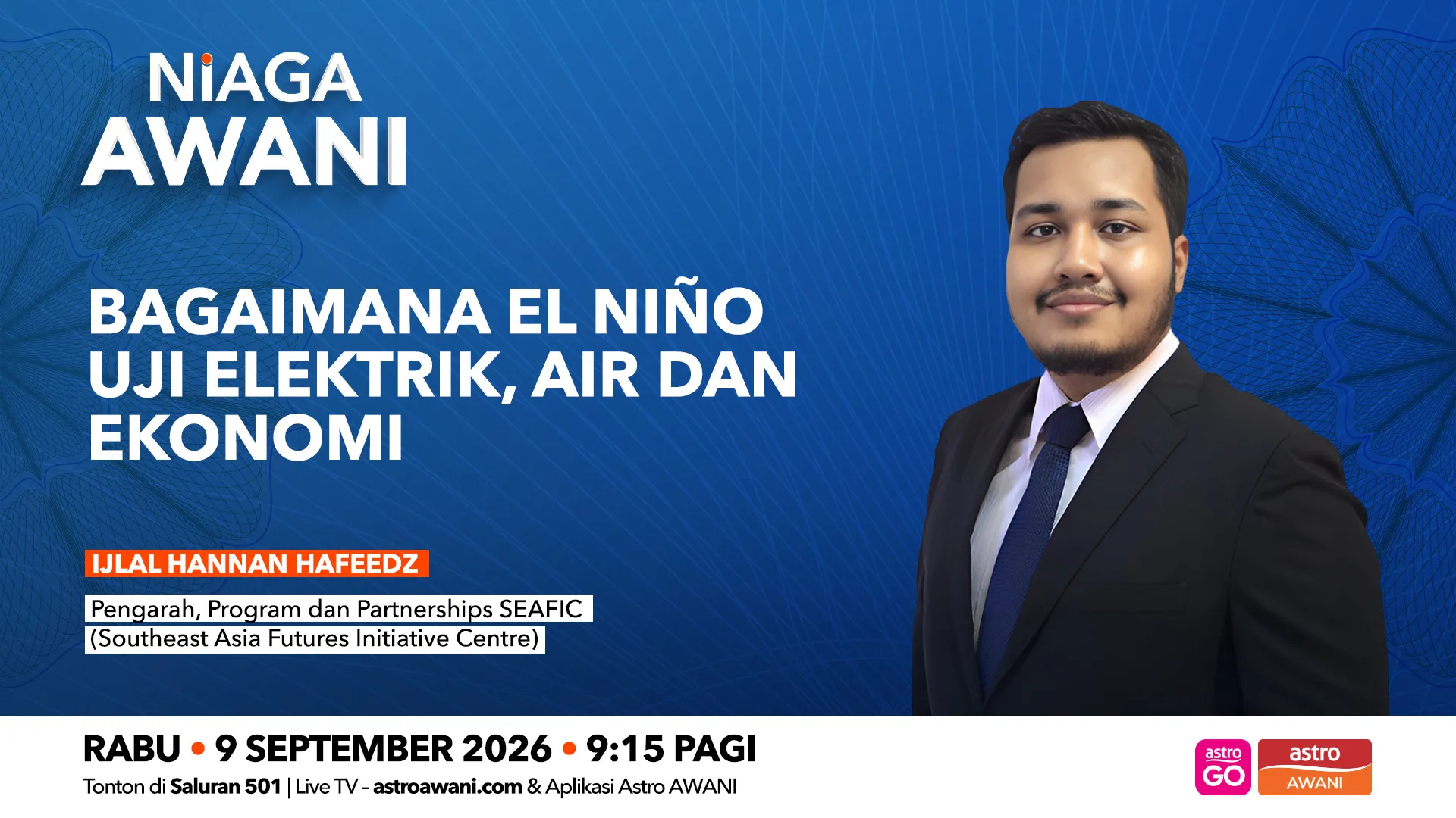 El Niño uji daya tahan tenaga Malaysia