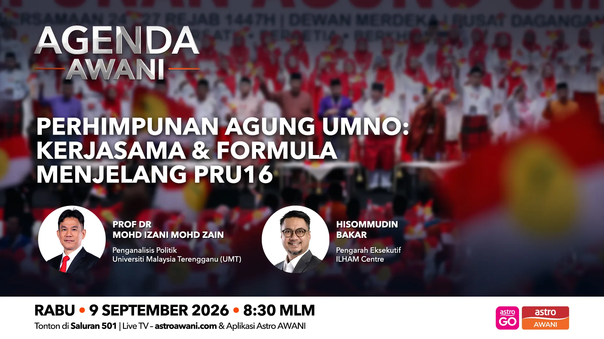 Agenda AWANI: Perhimpuann Agung Umno | Kerjasama & Formula Menjelang PRU16