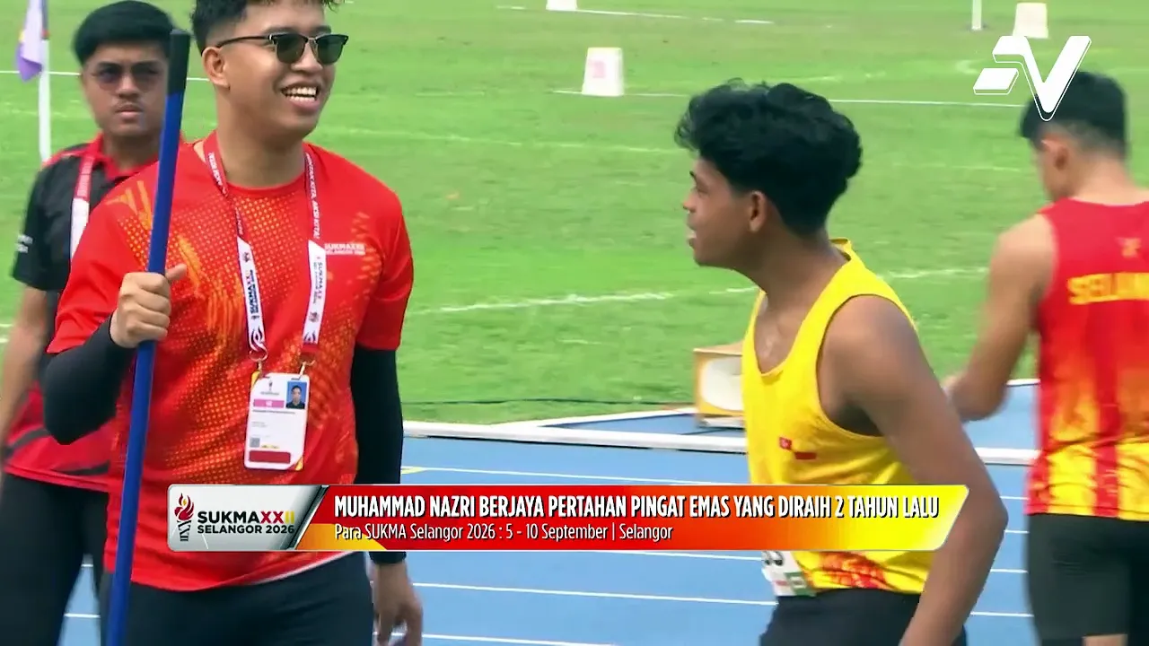 Nazri Hazim menikmati saat bergelar atlet memandangkan diri berdepan risiko untuk kehilangan pandangan kerana masalah berkaitan saraf mata
