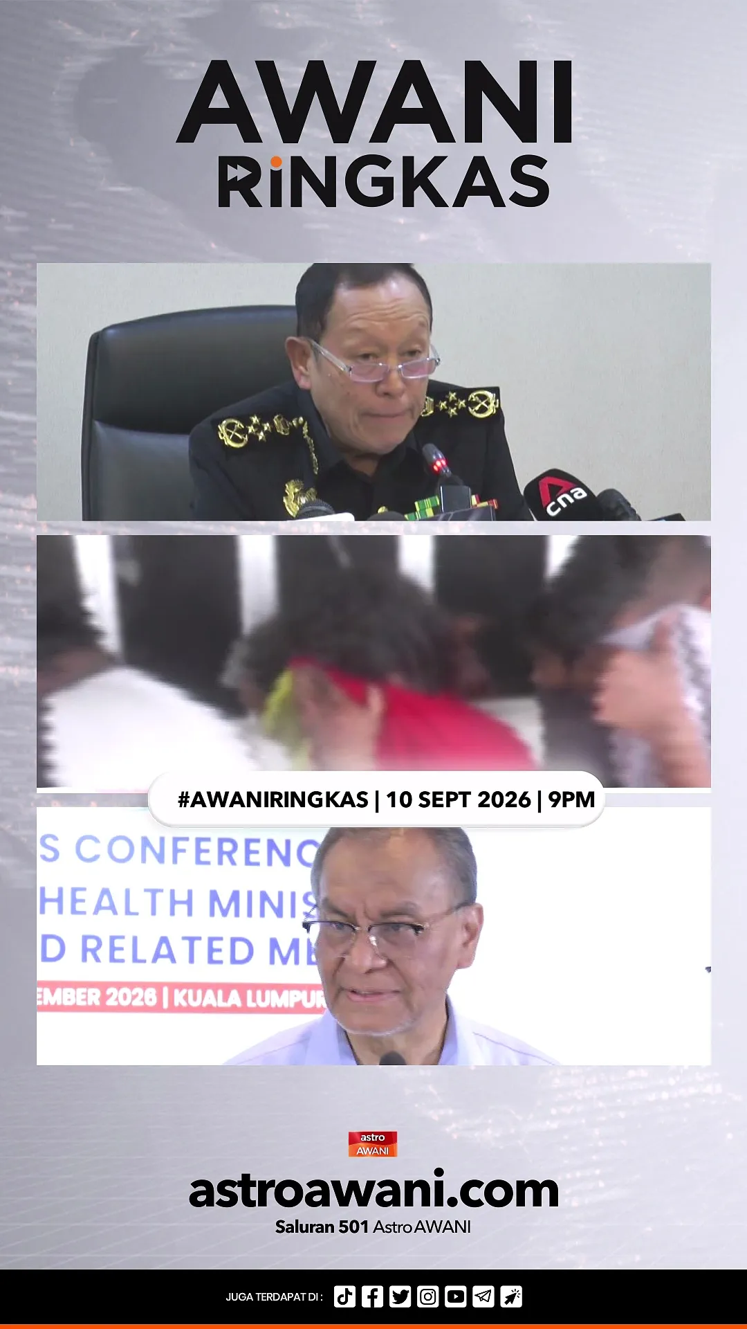 #AWANIRingkas 10 September 2026 | 9PM