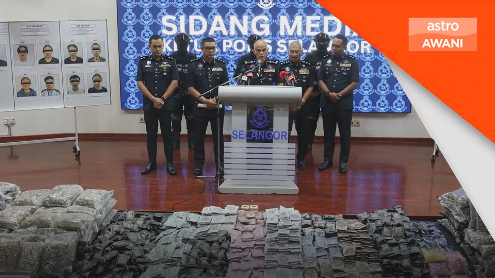 Polis tumpaskan sindiket proses edar dadah RM9.07 juta
