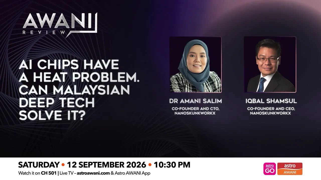 AWANI Review: AI Chips Have a Heat Problem. Can Malaysian Deep Tech Solve It?