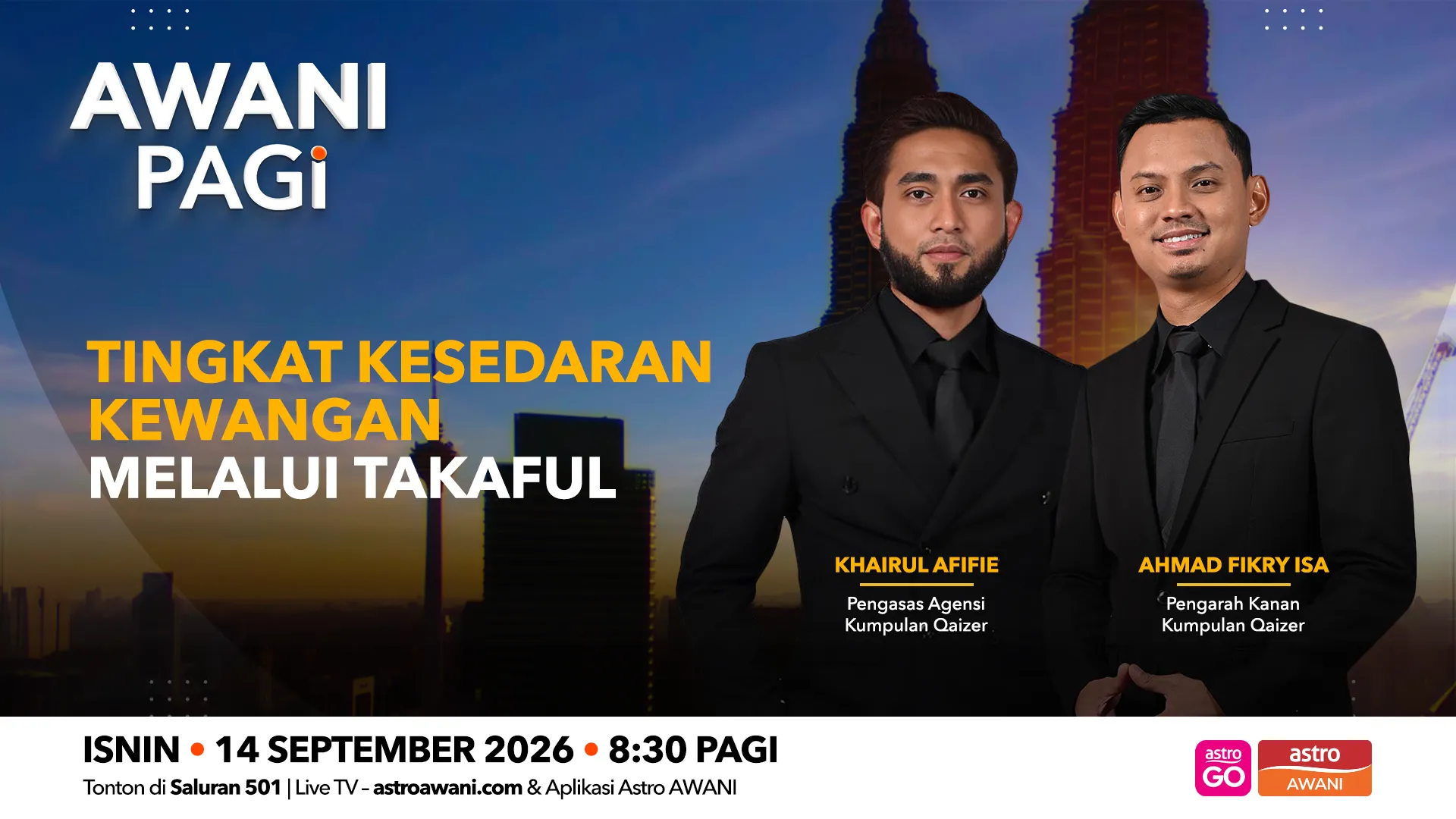 AWANI Pagi: Tingkat kesedaran kewangan melalui takaful